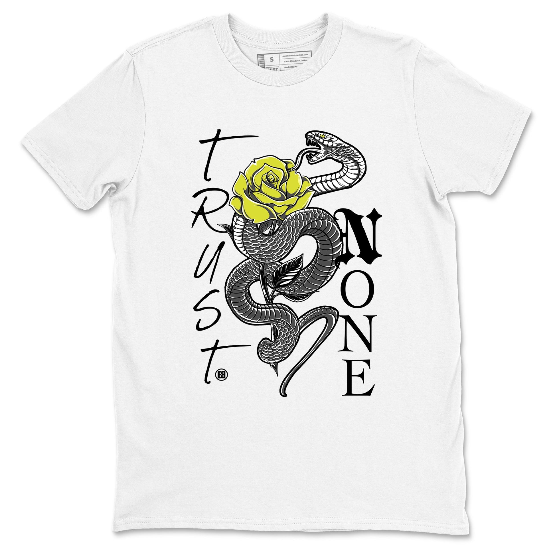 Trust None sneaker match t-shirt styled to complete your fit with the Air Max 90 Cyber sneakers, shown in White 2.