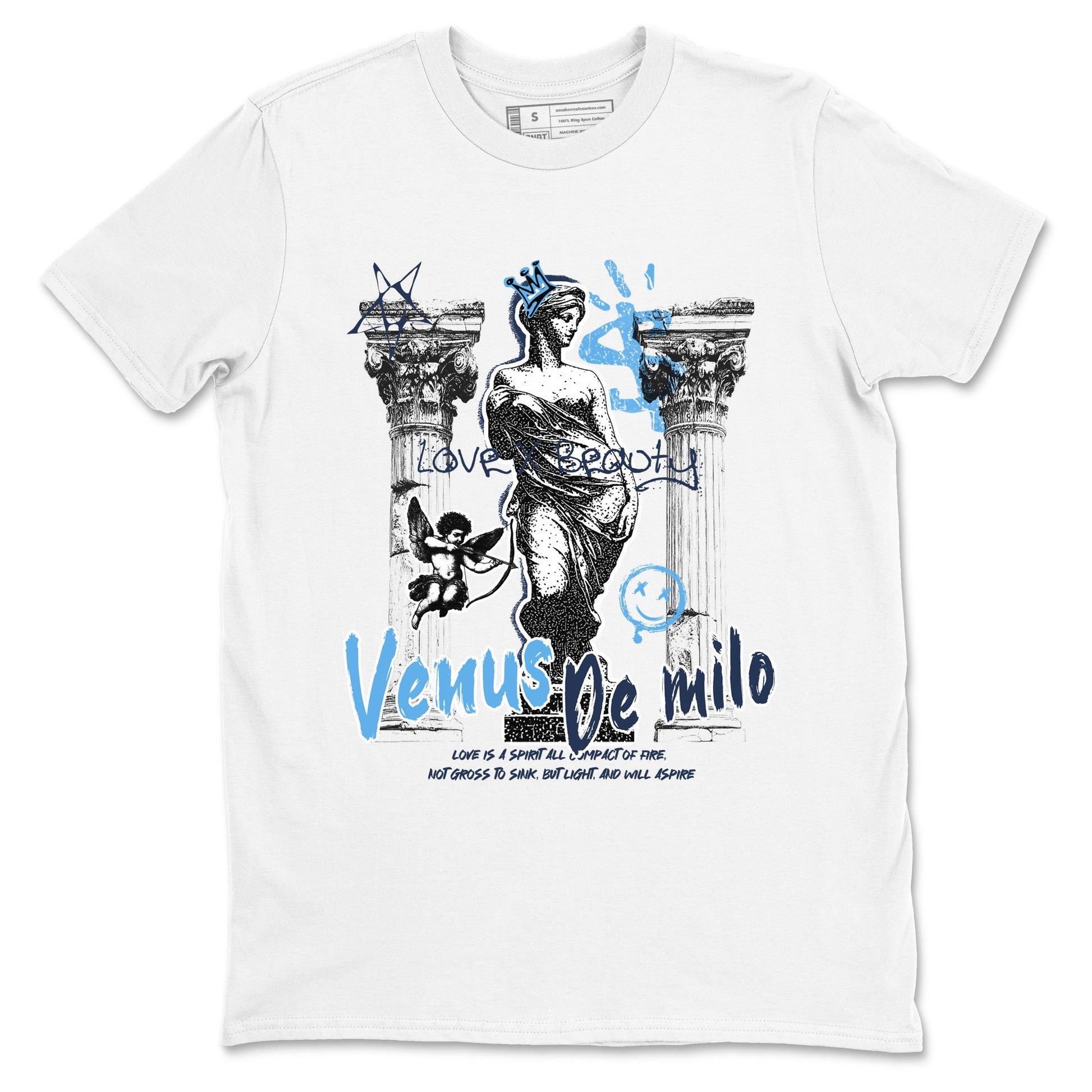 1s Obsidian shirts to match jordans Venus De Milo shirts to match Jordans AJ1 Retro Low OG Obsidian match shoes to clothes SNRT Sneaker Tees unisex cotton White 2 shirts