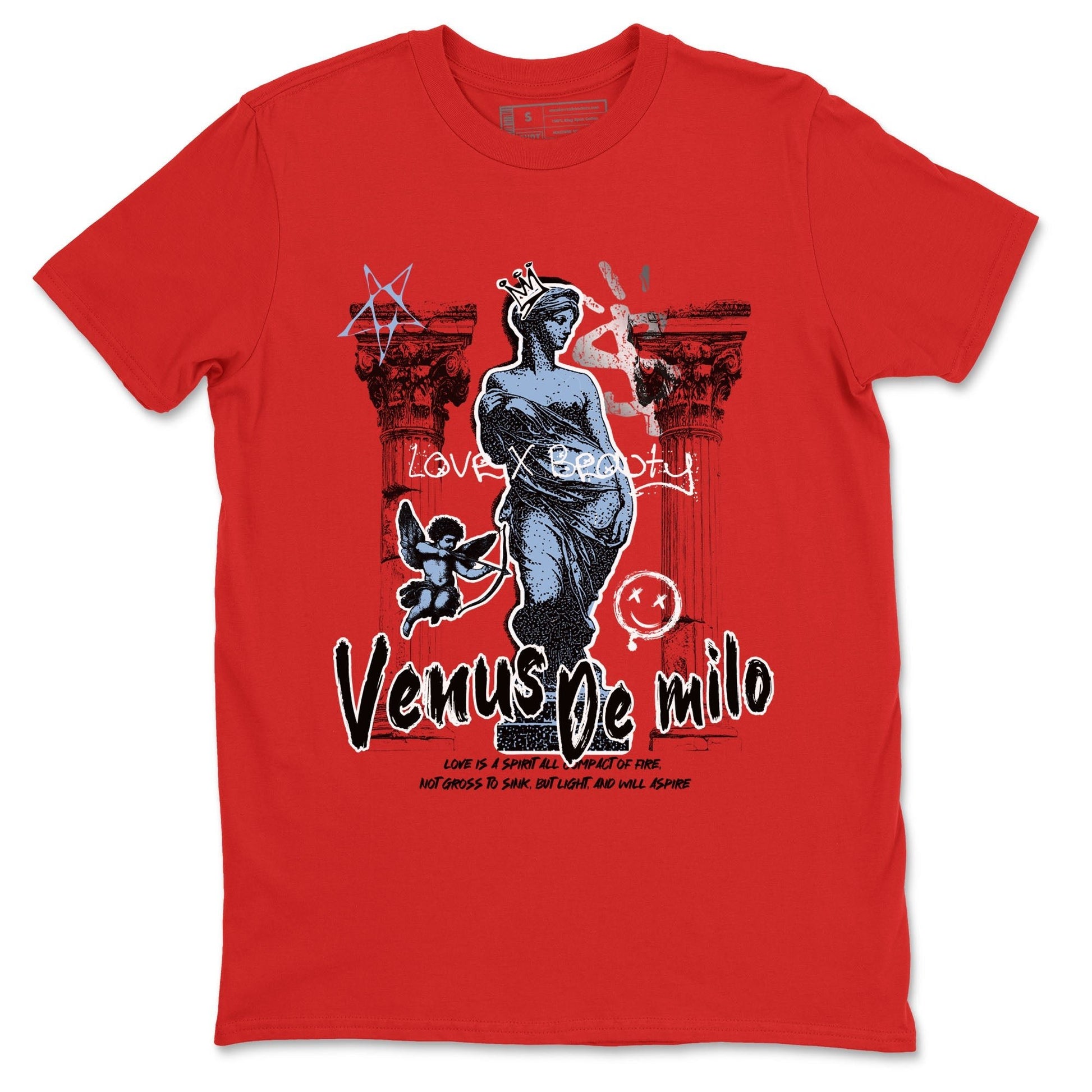 5s Black Metallic Reimagined shirts to match jordans Venus De Milo best t shirts to wear with jordans AJ5 Retro OG Reimagined match shoes to clothes SNRT Sneaker Tees unisex cotton Red 2 shirts