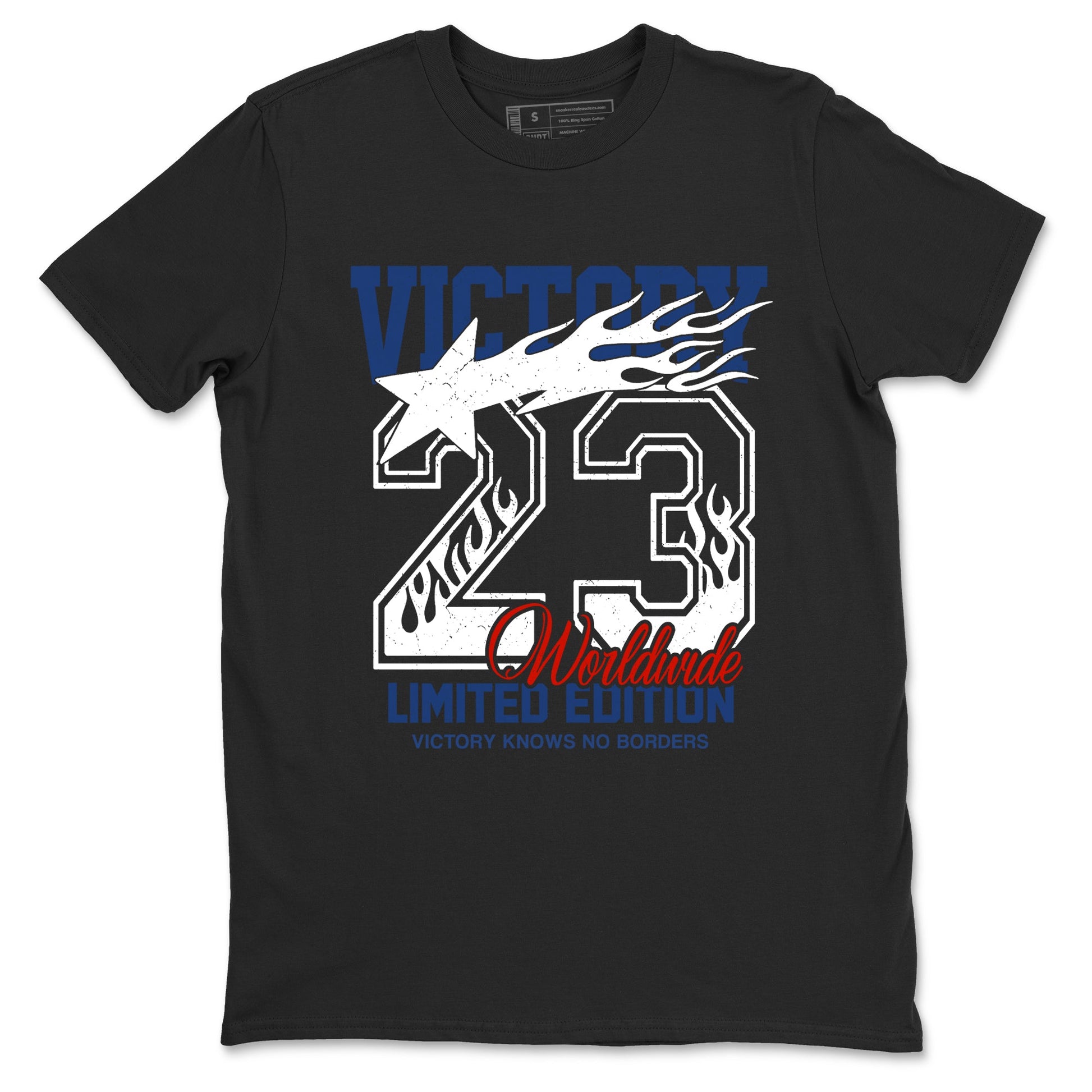 Sneaker match tees – Sneaker Tees To Match Air Jordan 11 Rare Air Shoes – Victory Knows No Borders Tee Black 2