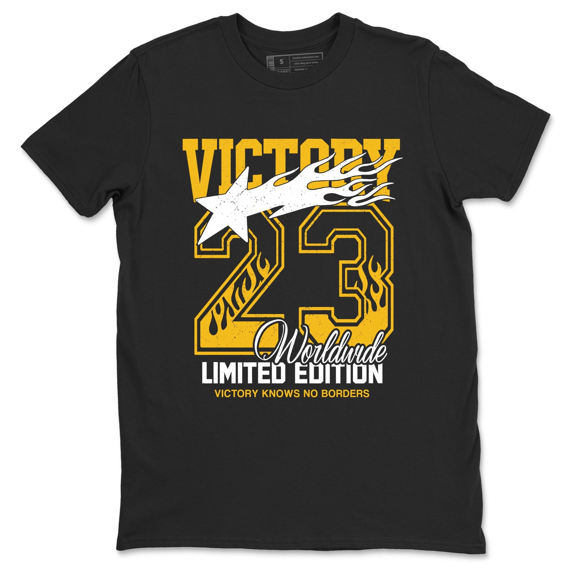 Sneaker match tees – Sneaker Tees To Match Air Jordan 5 Tokyo Shoes – Victory Knows No Borders Tee Black 2