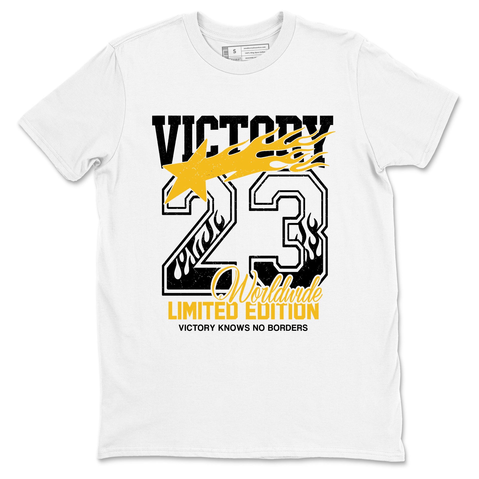 Sneaker match tees – Sneaker Tees To Match Air Jordan 5 Tokyo Shoes – Victory Knows No Borders Tee White 2