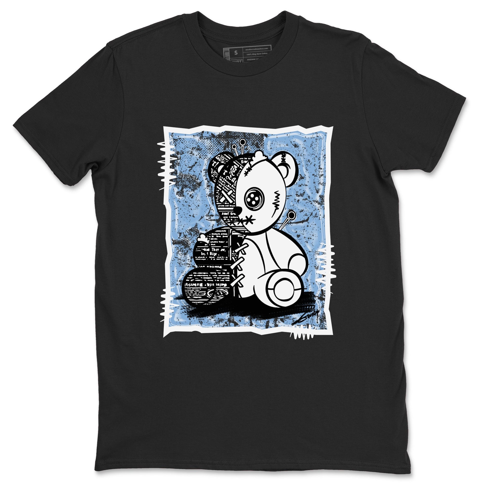 11 Columbia shirts to match jordans Vintage Bear sneaker match tees 11s Retro Legend Blue Columbia SNRT Sneaker Release Tees unisex cotton Black 2 crew neck shirts