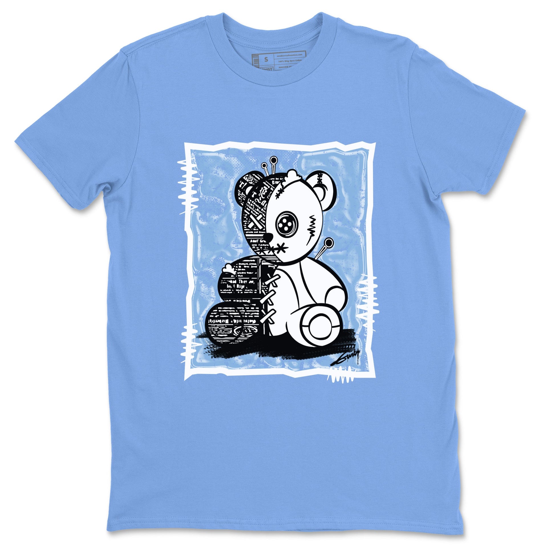 11 Columbia shirts to match jordans Vintage Bear sneaker match tees 11s Retro Legend Blue Columbia SNRT Sneaker Release Tees unisex cotton Carolina Blue 2 crew neck shirts