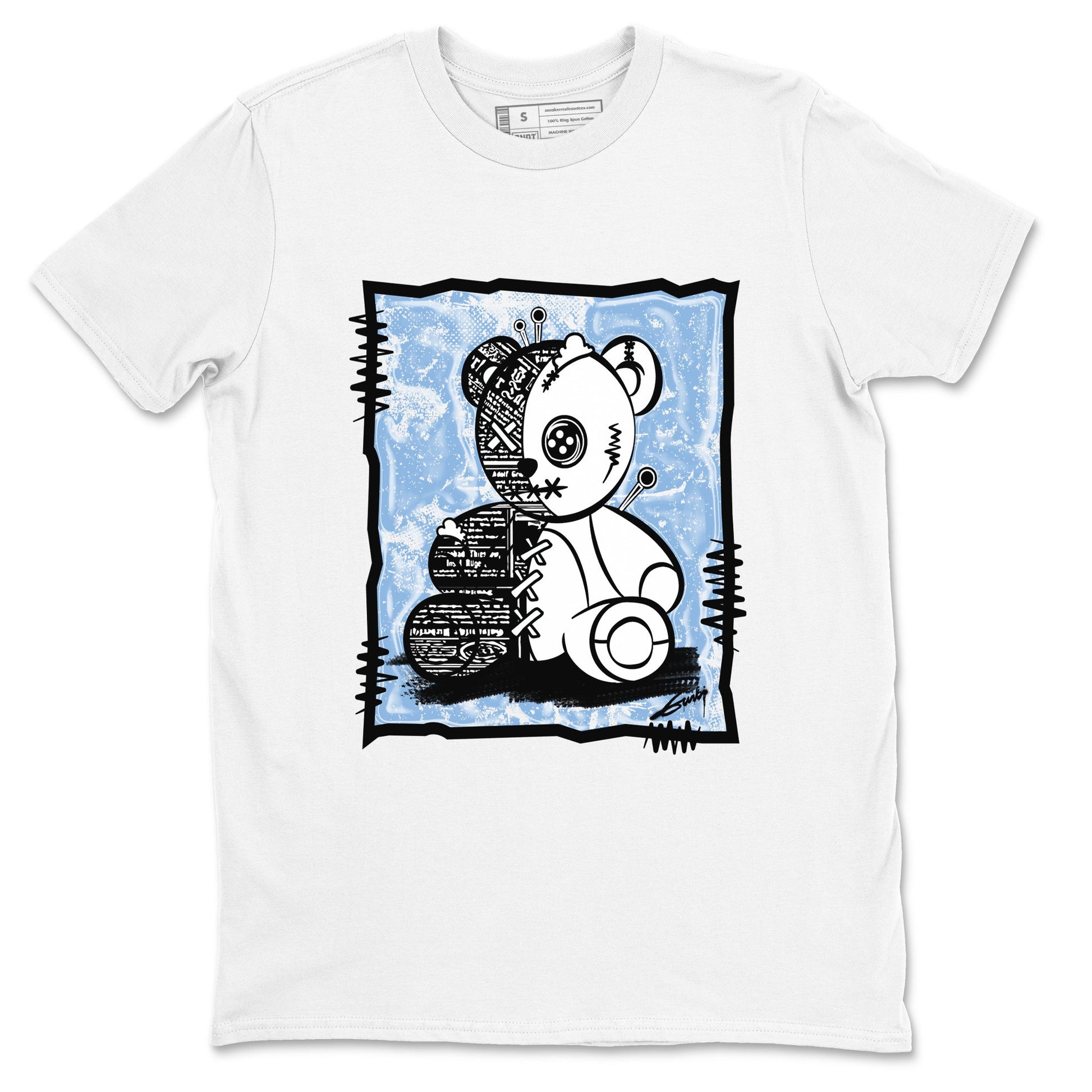 11 Columbia shirts to match jordans Vintage Bear sneaker match tees 11s Retro Legend Blue Columbia SNRT Sneaker Release Tees unisex cotton White 2 crew neck shirts
