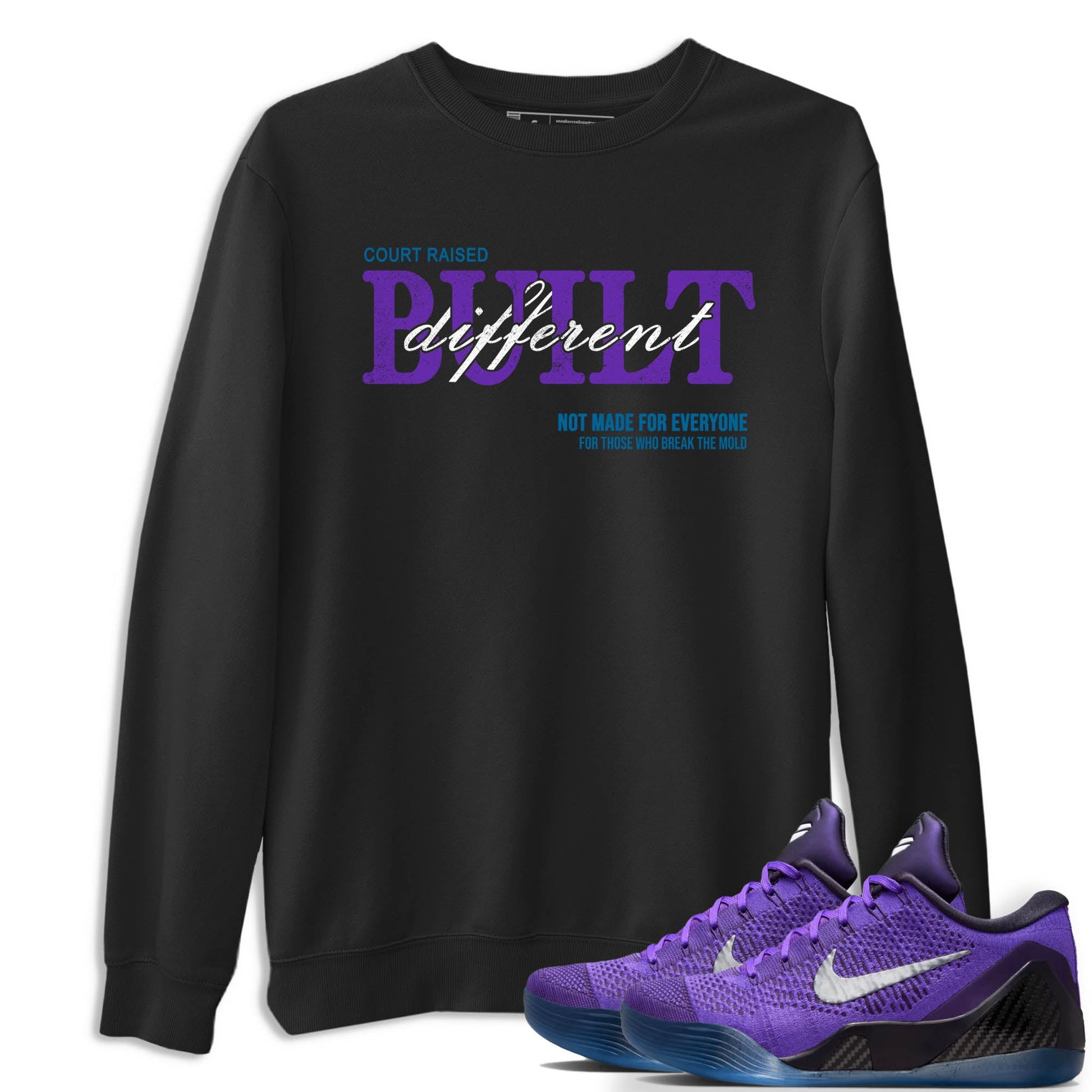 Sneaker Threads – Sneaker Tees To Match Nike KB 9 Hyper Grape – Vintage Born Different Graphic Tee Black 1. Perfect for Jordan releases 2025 colorways. Perfect for purple basketball sneaker releases and legacy-inspired colorways for 2025 hoopers.