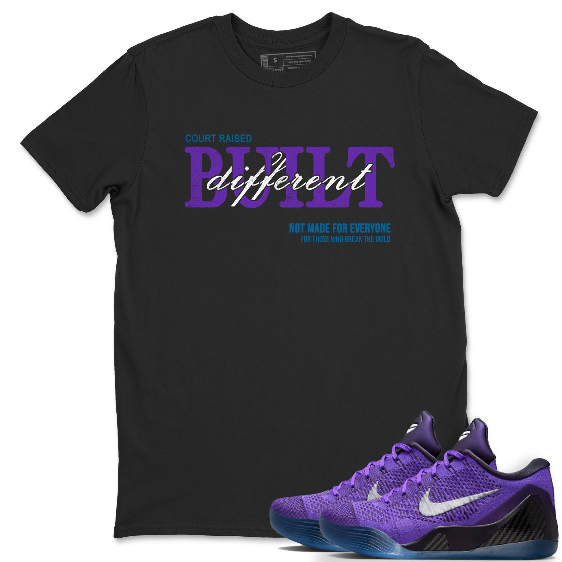 Sneaker Threads – Sneaker Tees To Match Nike KB 9 Hyper Grape – Vintage Born Different Graphic Tee Black 1. Perfect for Jordan releases 2025 colorways. Perfect for purple basketball sneaker releases and legacy-inspired colorways for 2025 hoopers.