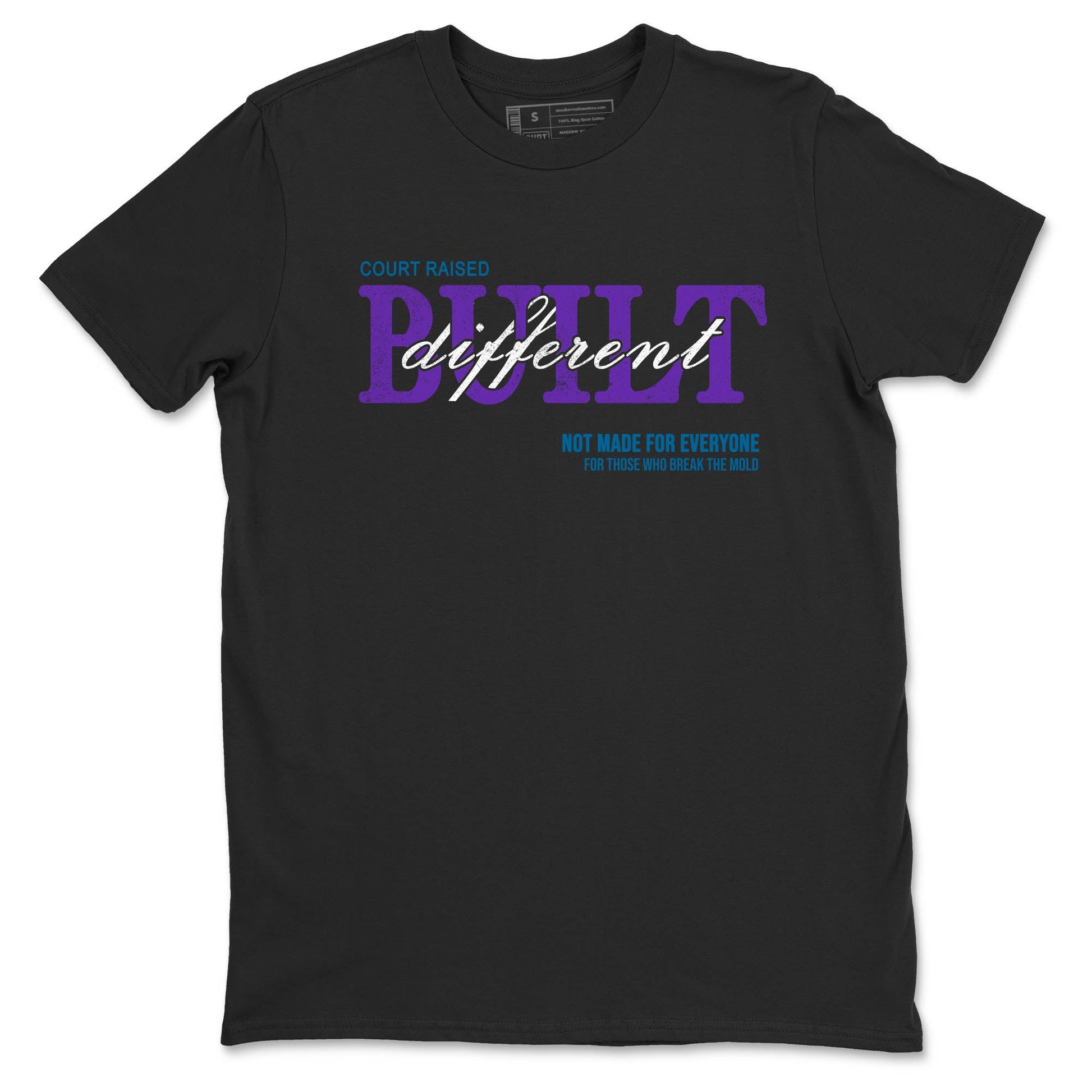 Sneaker Threads – Sneaker Tees To Match Nike KB 9 Hyper Grape – Vintage Born Different Graphic Tee Black 2. Perfect for Jordan releases 2025 colorways. Perfect for purple basketball sneaker releases and legacy-inspired colorways for 2025 hoopers.