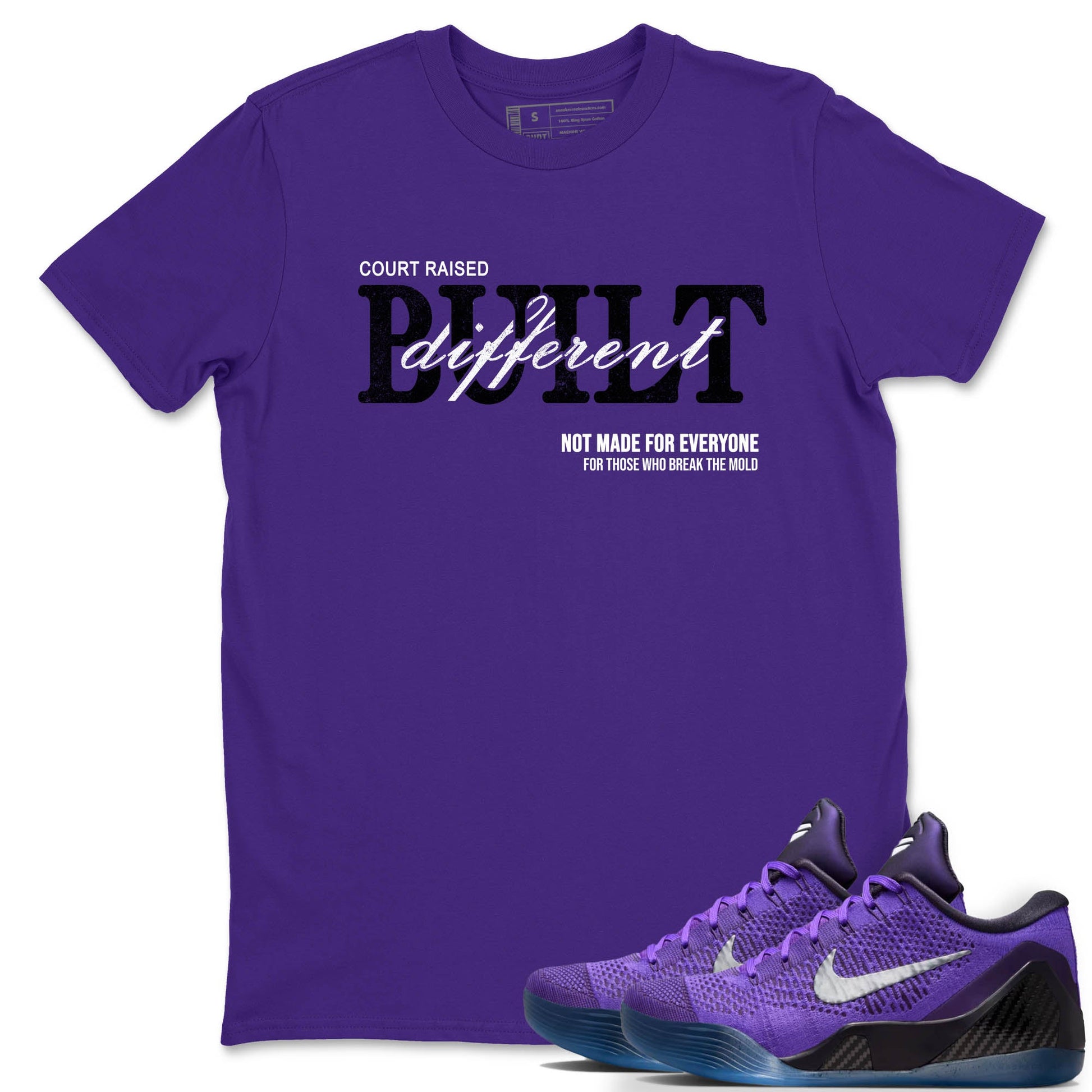 Sneaker Threads – Sneaker Tees To Match Nike KB 9 Hyper Grape – Vintage Born Different Graphic Tee Purple 1. Perfect for Jordan releases 2025 colorways. Perfect for purple basketball sneaker releases and legacy-inspired colorways for 2025 hoopers.