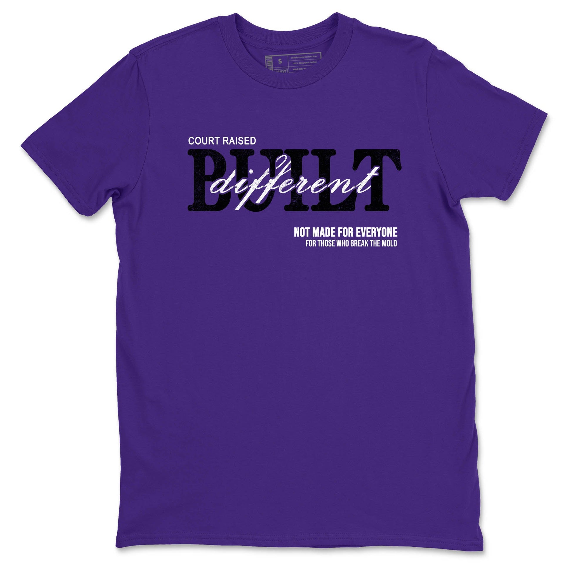 Sneaker Threads – Sneaker Tees To Match Nike KB 9 Hyper Grape – Vintage Born Different Graphic Tee Purple 2. Perfect for Jordan releases 2025 colorways. Perfect for purple basketball sneaker releases and legacy-inspired colorways for 2025 hoopers.