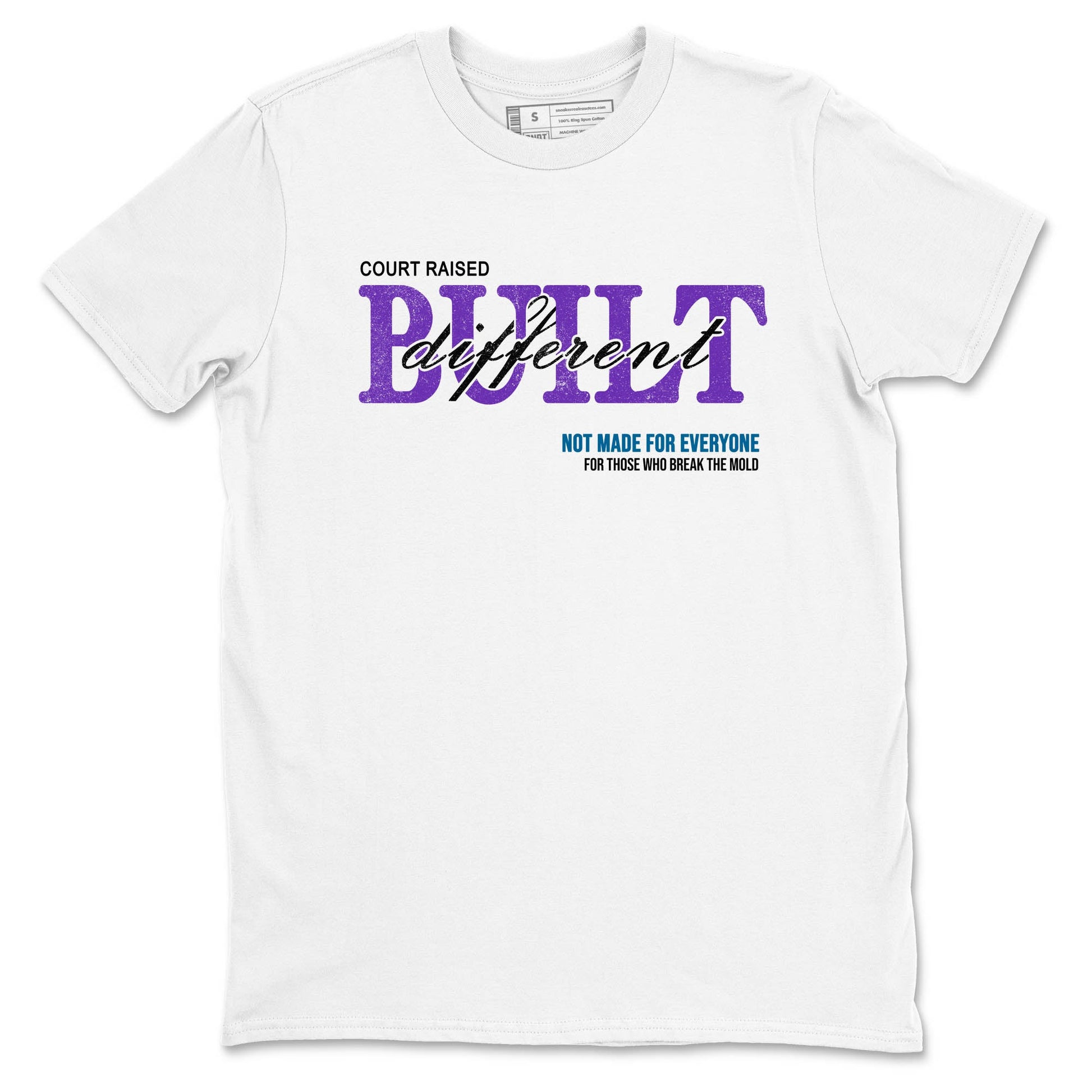 Sneaker Threads – Sneaker Tees To Match Nike KB 9 Hyper Grape – Vintage Born Different Graphic Tee White 2. Perfect for Jordan releases 2025 colorways. Perfect for purple basketball sneaker releases and legacy-inspired colorways for 2025 hoopers.