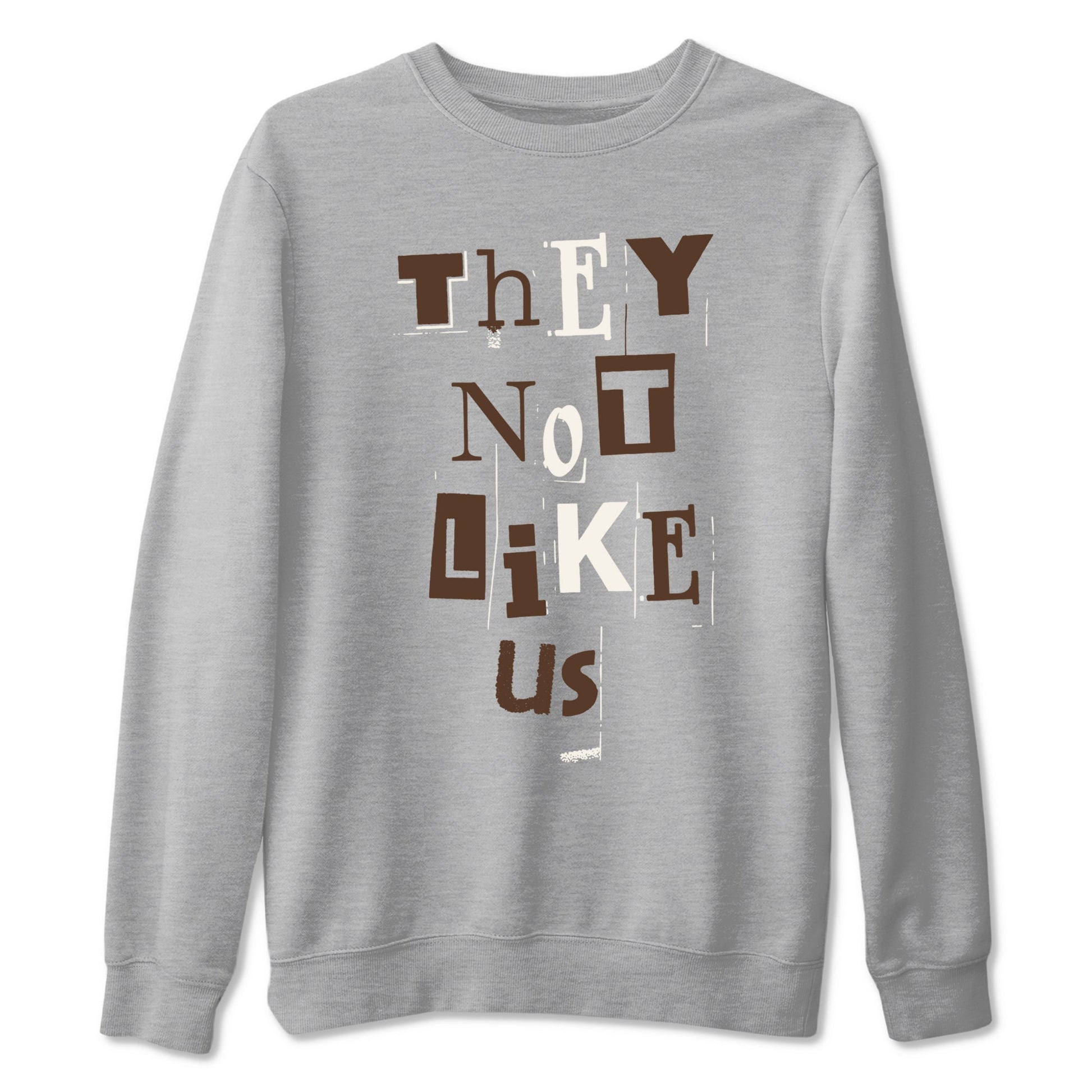 AJ12 Baroque Brown shirts to match jordans Vintage They Not Like Us best t shirts to wear with jordans SoleFly x Jordan 12 Baroque Brown match shoes to clothes SNRT Sneaker Tees unisex cotton Heather Grey 2 shirts