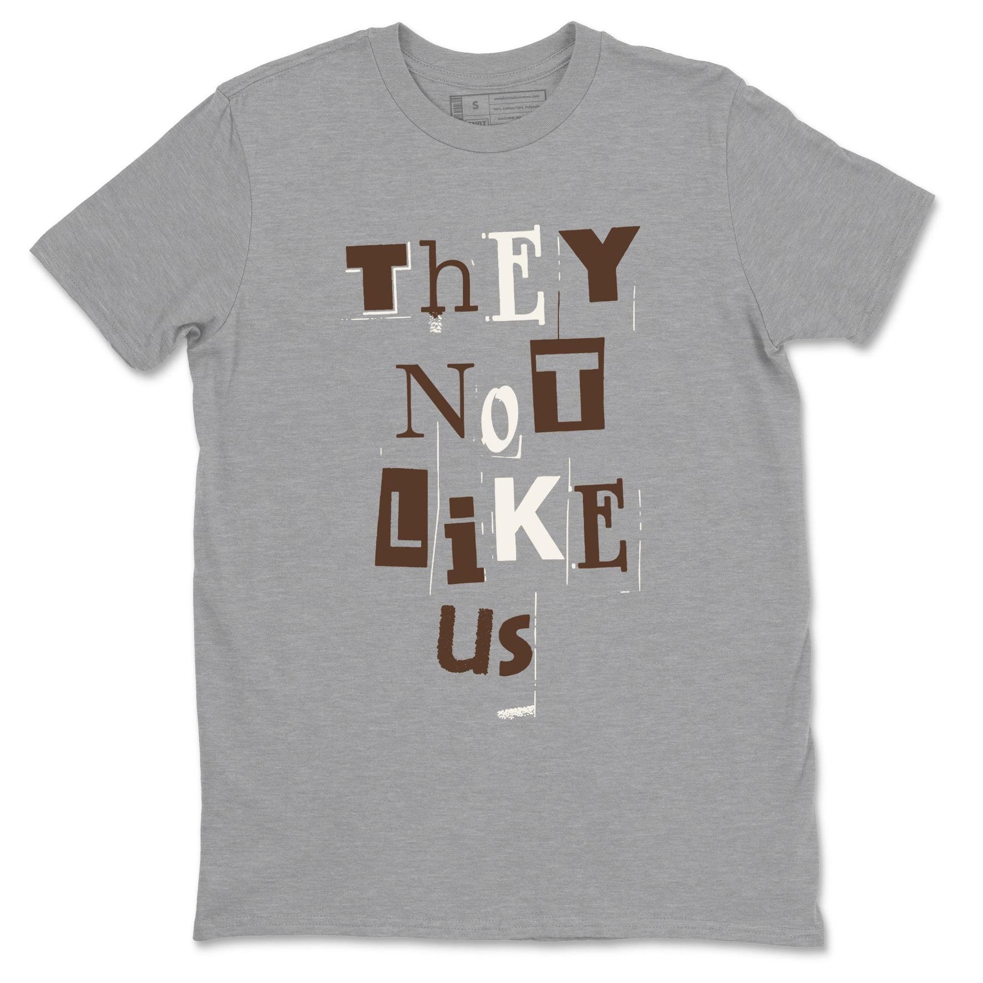 AJ12 Baroque Brown shirts to match jordans Vintage They Not Like Us best t shirts to wear with jordans SoleFly x Jordan 12 Baroque Brown match shoes to clothes SNRT Sneaker Tees unisex cotton Heather Grey 2 shirts