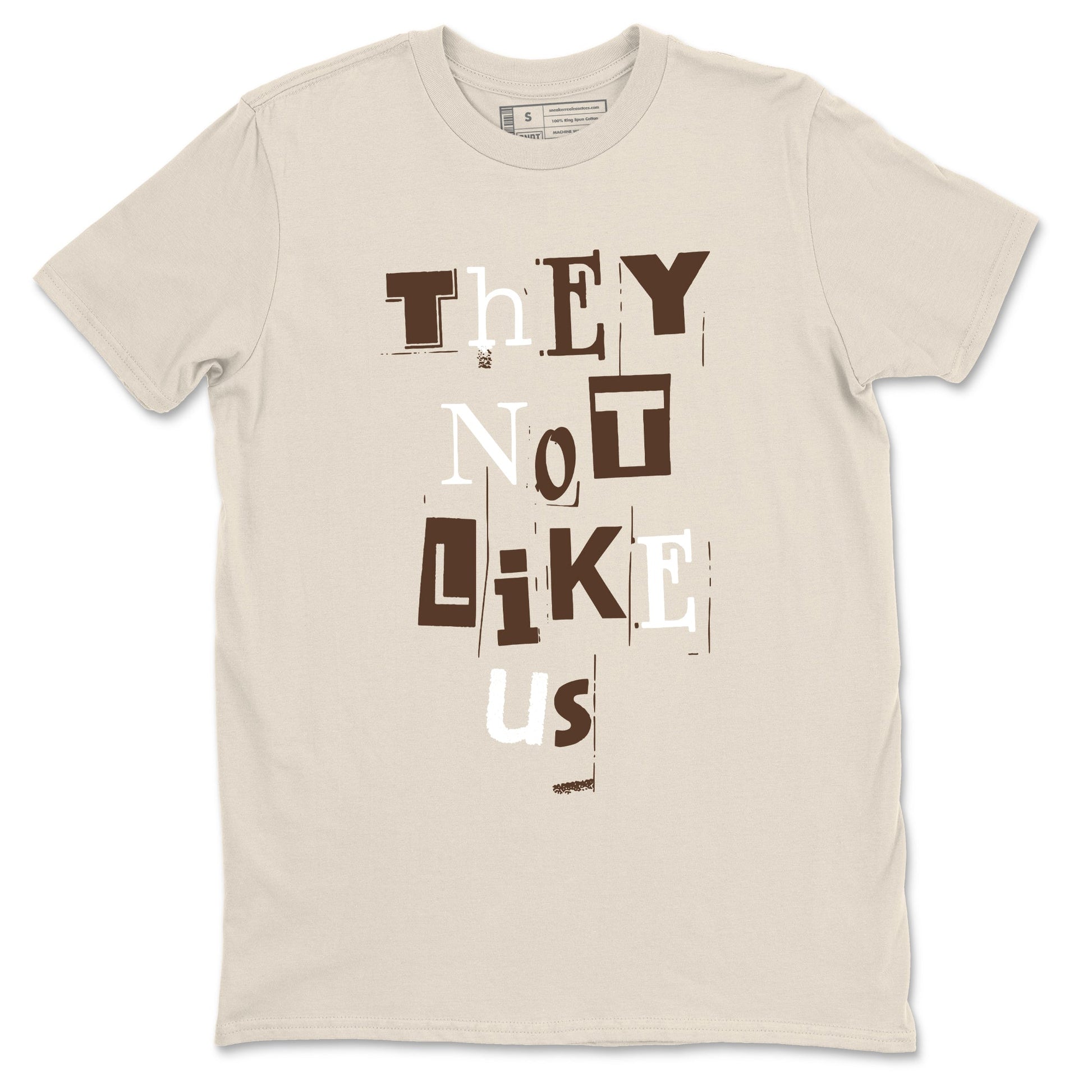 AJ12 Baroque Brown shirts to match jordans Vintage They Not Like Us best t shirts to wear with jordans SoleFly x Jordan 12 Baroque Brown match shoes to clothes SNRT Sneaker Tees unisex cotton Natural 2 shirts