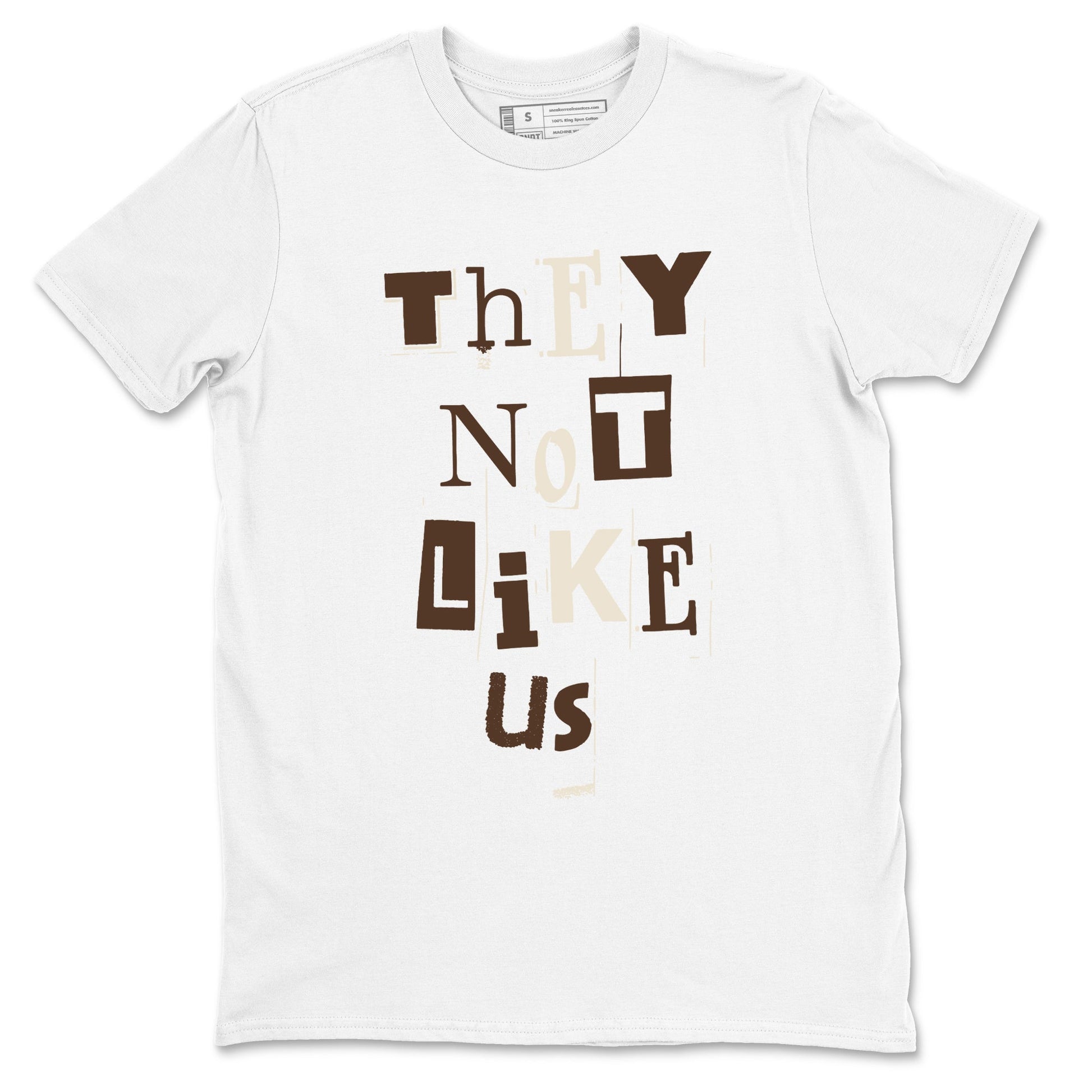 AJ12 Baroque Brown shirts to match jordans Vintage They Not Like Us best t shirts to wear with jordans SoleFly x Jordan 12 Baroque Brown match shoes to clothes SNRT Sneaker Tees unisex cotton White 2 shirts