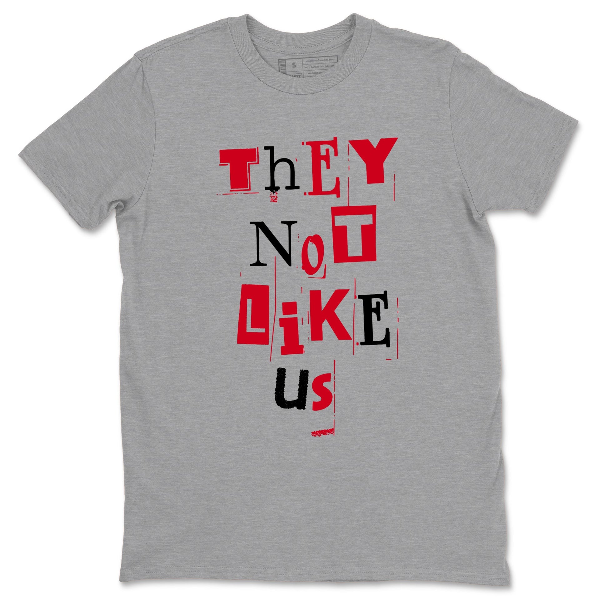 12s Flu Game shirts to match jordans Vintage They Not Like Us best t shirts to wear with jordans AJ12 Retro Flu Game match shoes to clothes SNRT Sneaker Tees unisex cotton Heather Grey 2 shirts