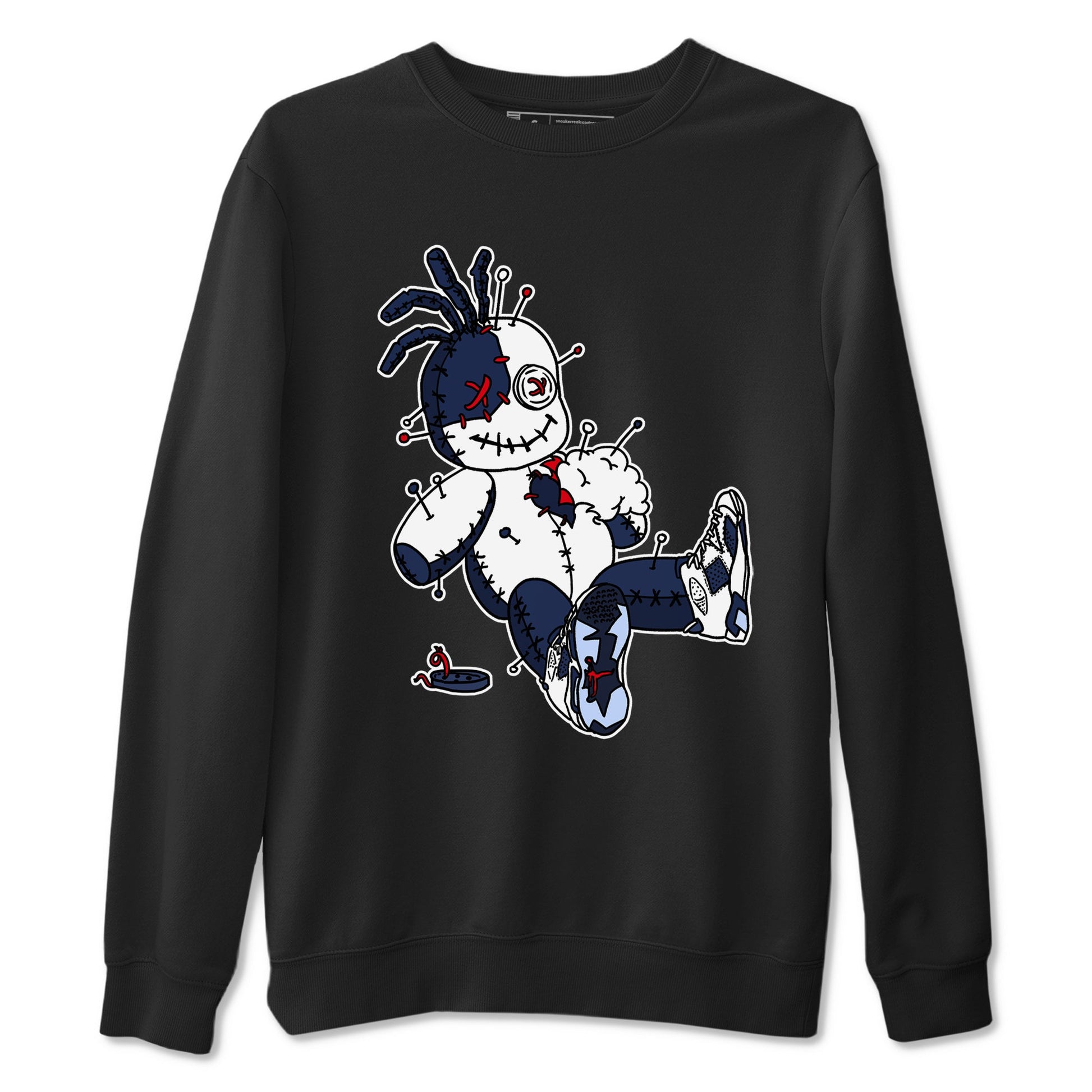 6s Olympic shirts to match jordans Voodoo Doll unique Halloween sneaker tee Air Jordan 6 Olympic SNRT Sneaker Tees streetwear brand Black 2 unisex cotton tee