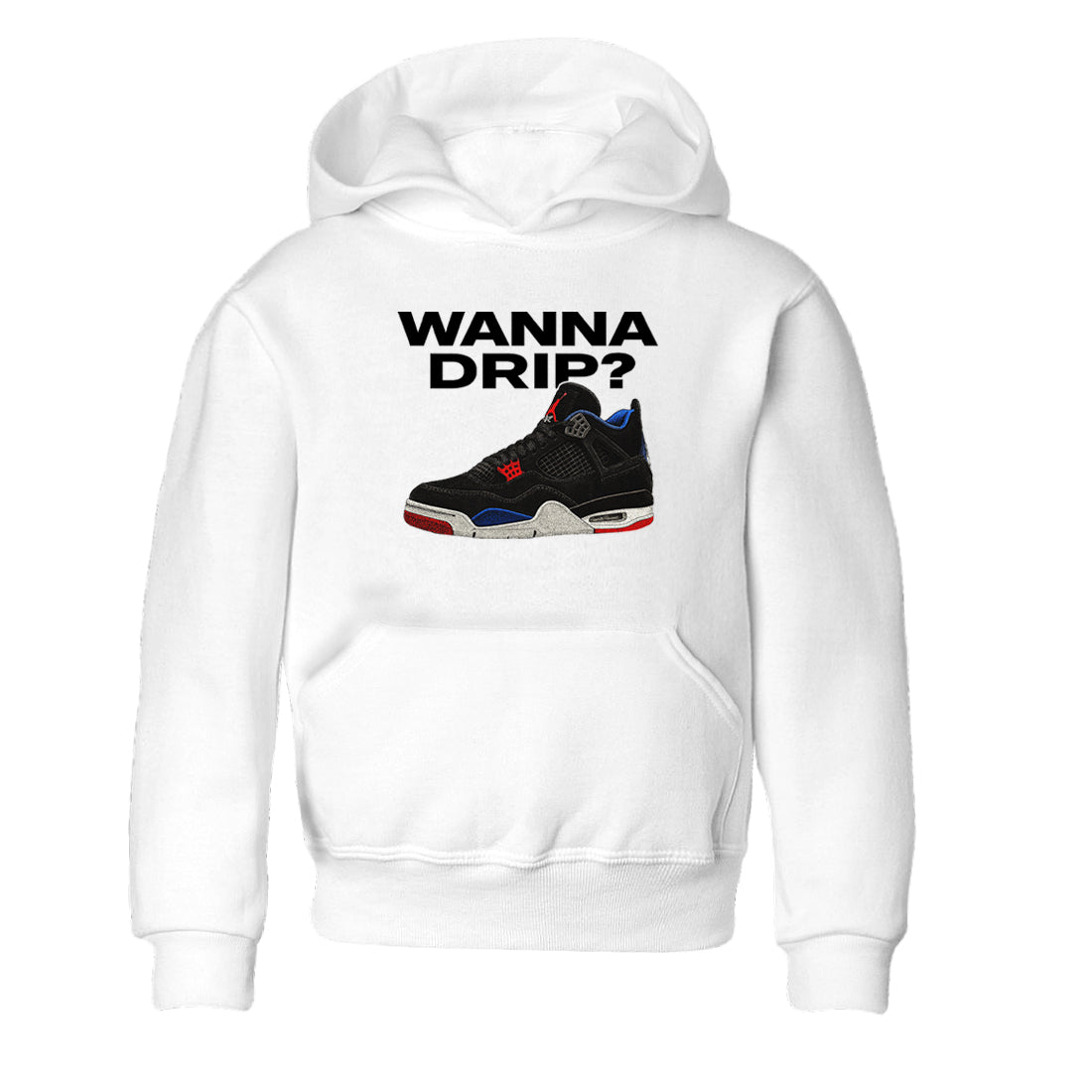 Sneaker match tees – Sneaker Tees To Match Jordan 4 Retro Rare Air Shoes – Wanna Drip Kids T-Shirt White 2