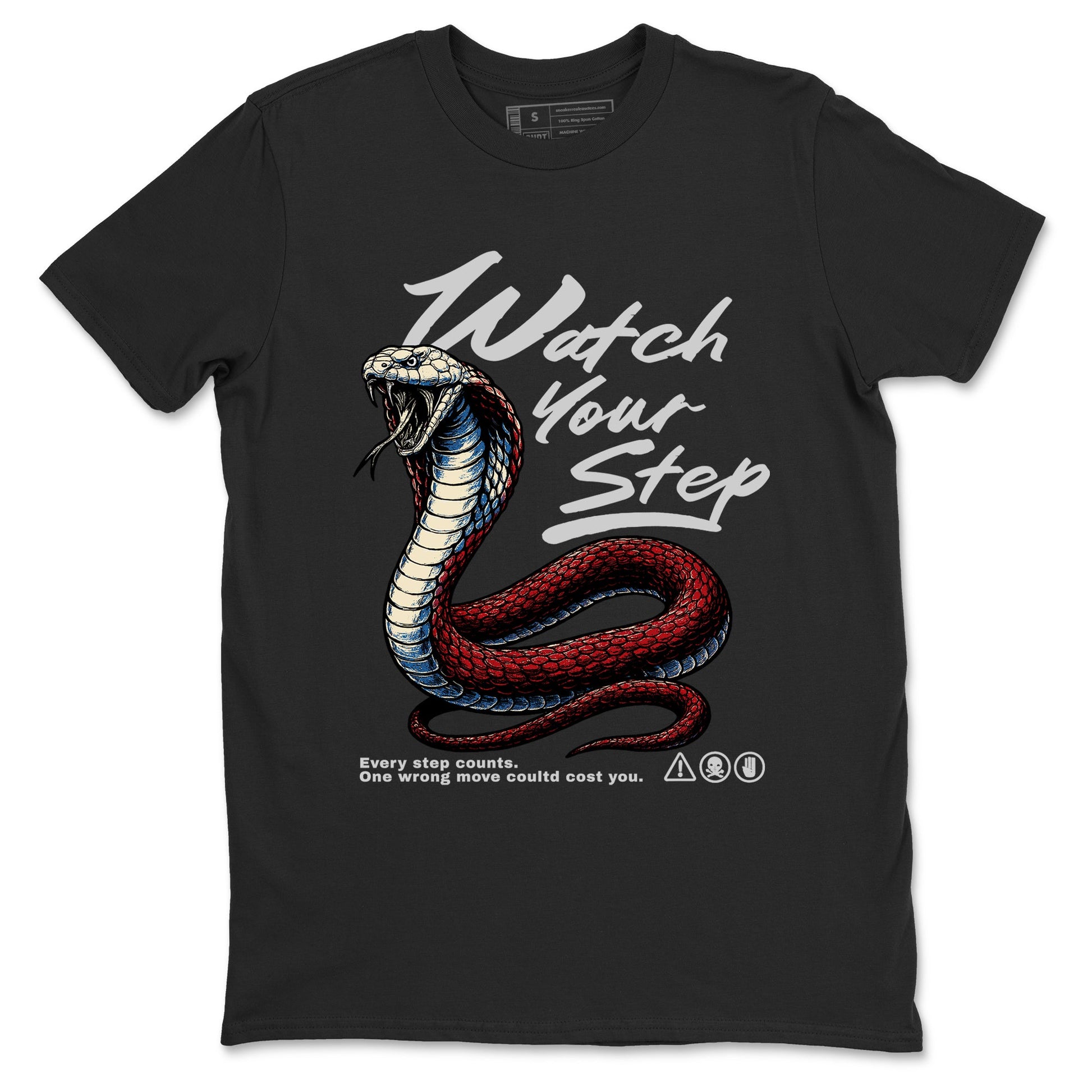 Air Jordan 3 Retro OG Rare Air shirts to match jordans Watch Your Step sneaker match tees 3s Rare Air match shoes to clothes SNRT Sneaker Tees unisex cotton Black 2 shirts