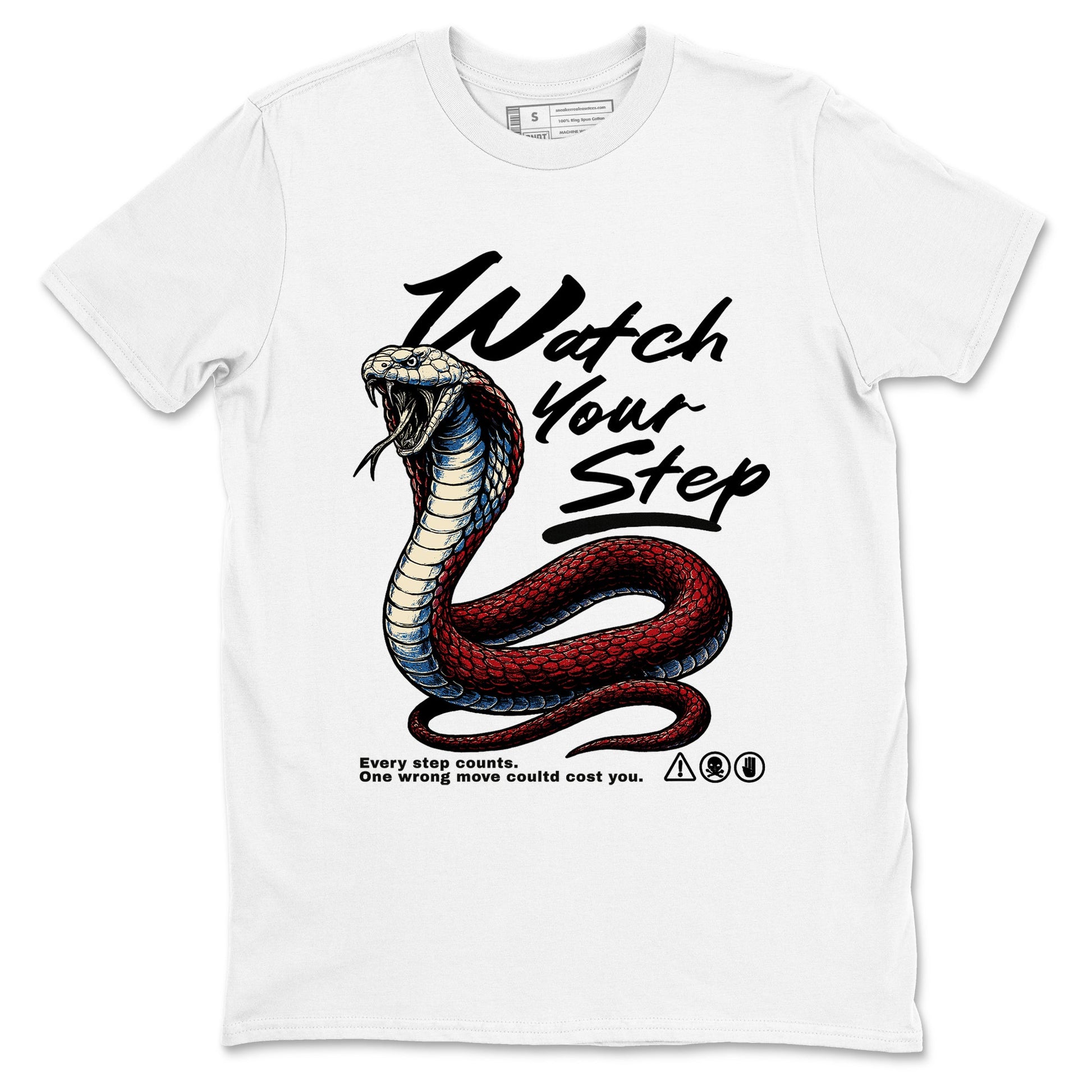 Air Jordan 3 Retro OG Rare Air shirts to match jordans Watch Your Step sneaker match tees 3s Rare Air match shoes to clothes SNRT Sneaker Tees unisex cotton White 2 shirts