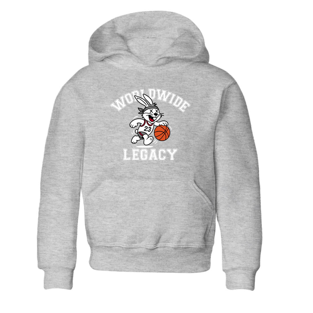 Sneaker Threads – Sneaker Tees To Match Air Jordan 8 Bunny – Worldwide Legacy Youth Graphic Tee Heather Grey 2. Perfect for Jordan releases 2025 colorways.