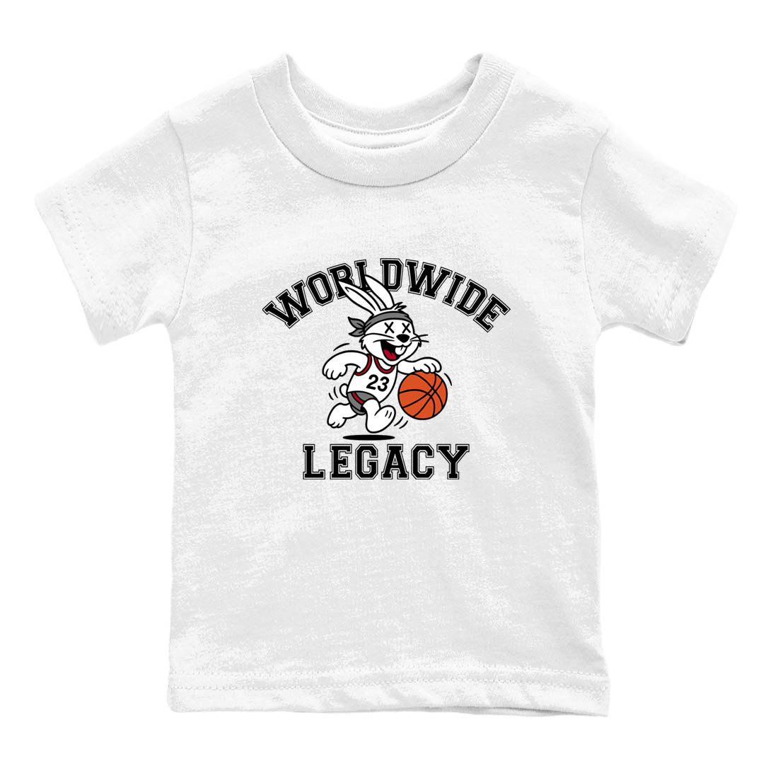 Sneaker Threads – Sneaker Tees To Match Air Jordan 8 Bunny – Worldwide Legacy Youth Graphic Tee White 2. Perfect for Jordan releases 2025 colorways.
