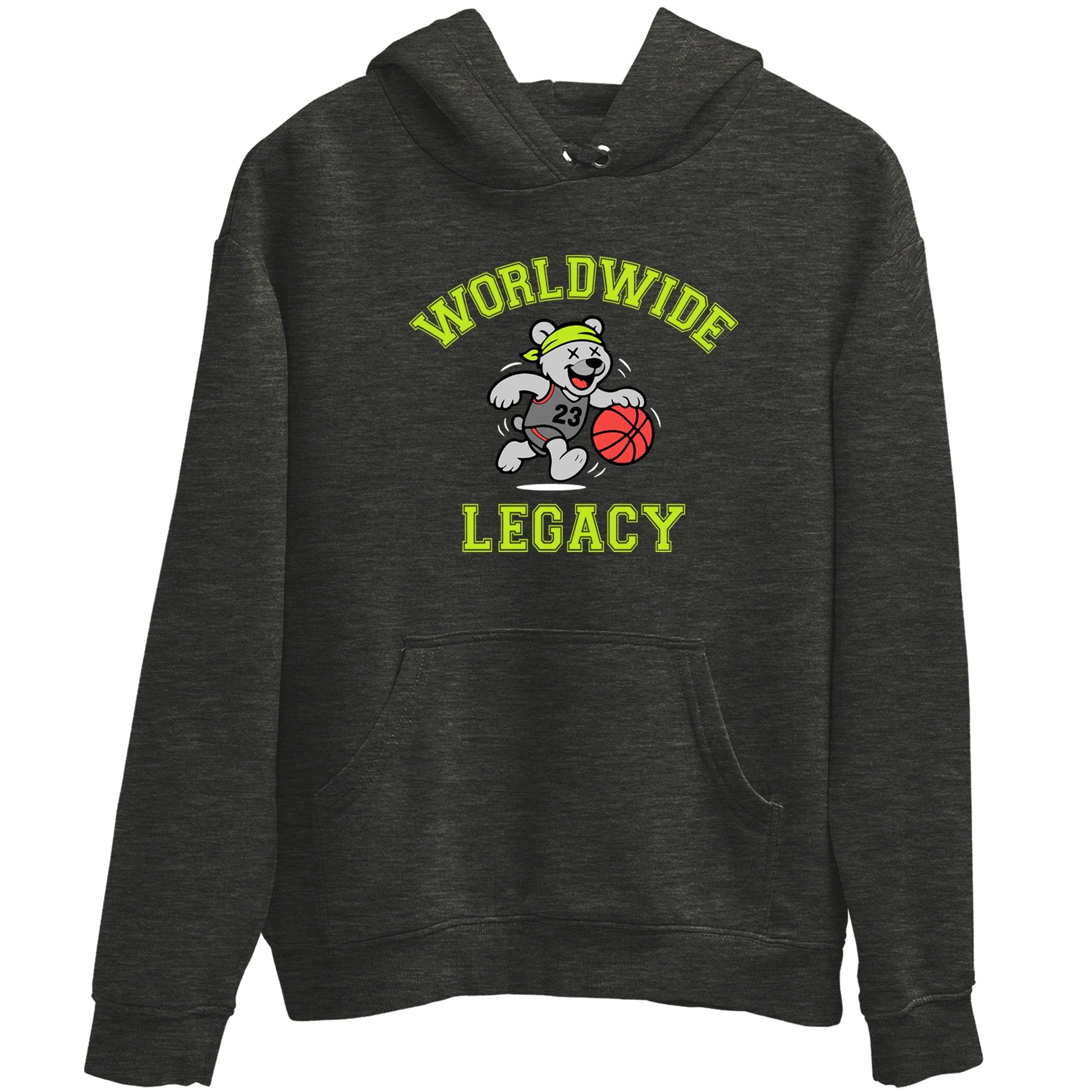 Sneaker Threads – Sneaker Tees To Match Air Max 90 Spruce Aura and Ghost Green – Worldwide Legacy Graphic Tee Charcoal Heather 2. Perfect for Jordan releases 2025 colorways.