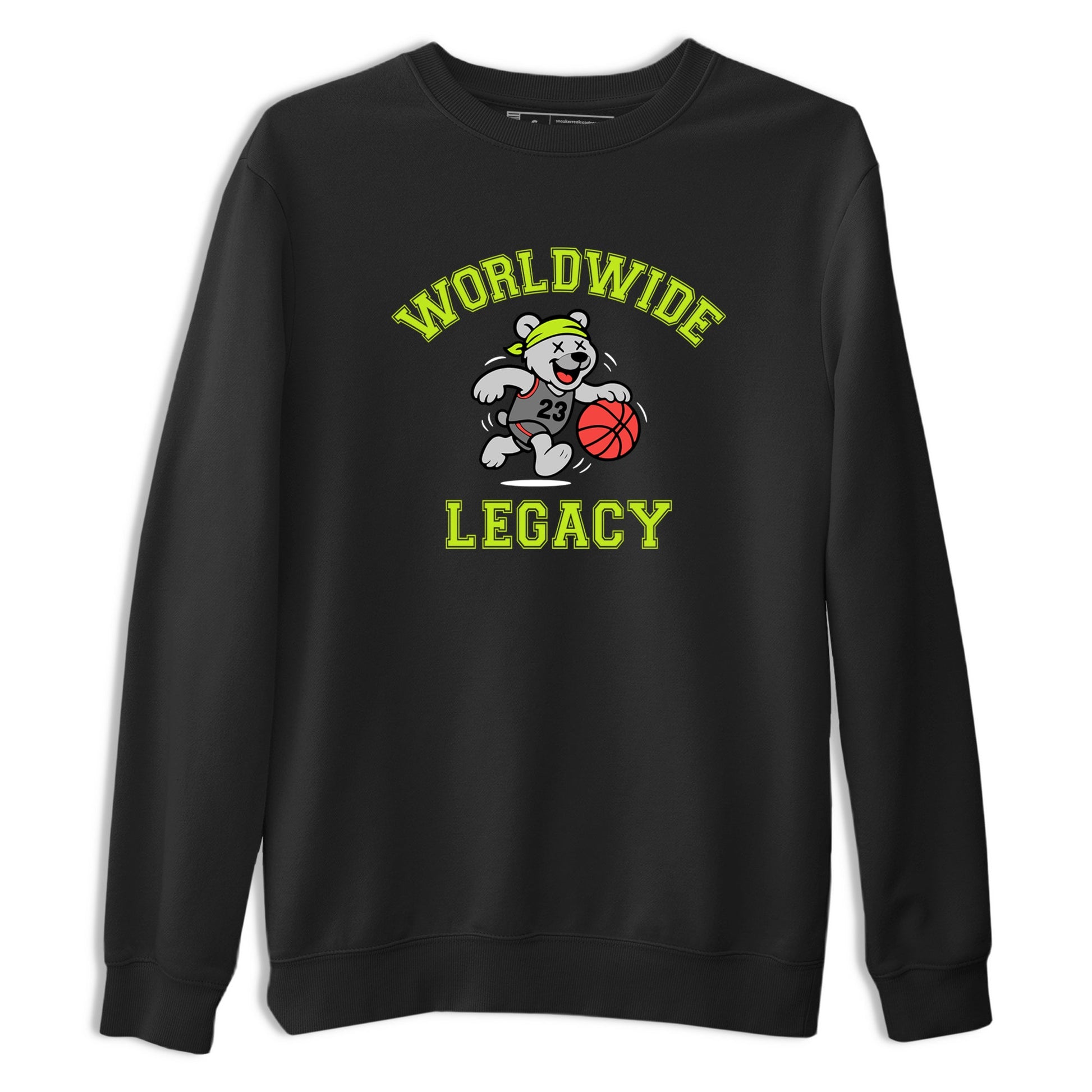 Sneaker Threads – Sneaker Tees To Match Air Max 90 Spruce Aura and Ghost Green – Worldwide Legacy Graphic Tee Black 2. Perfect for Jordan releases 2025 colorways.
