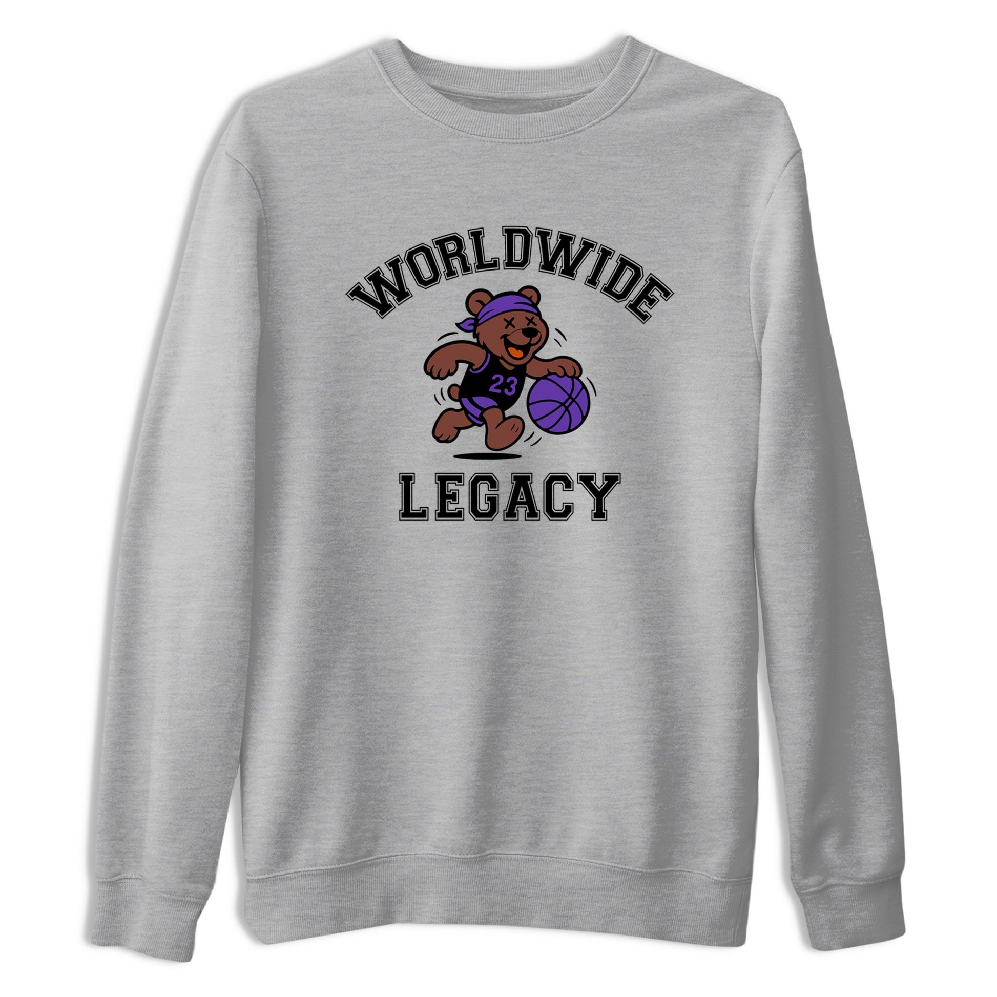 Sneaker Threads – Sneaker Tees To Match Dunk Low Persian Violet – Worldwide Legacy Graphic Tee Heather Grey 2. Perfect for Jordan releases 2025 colorways.