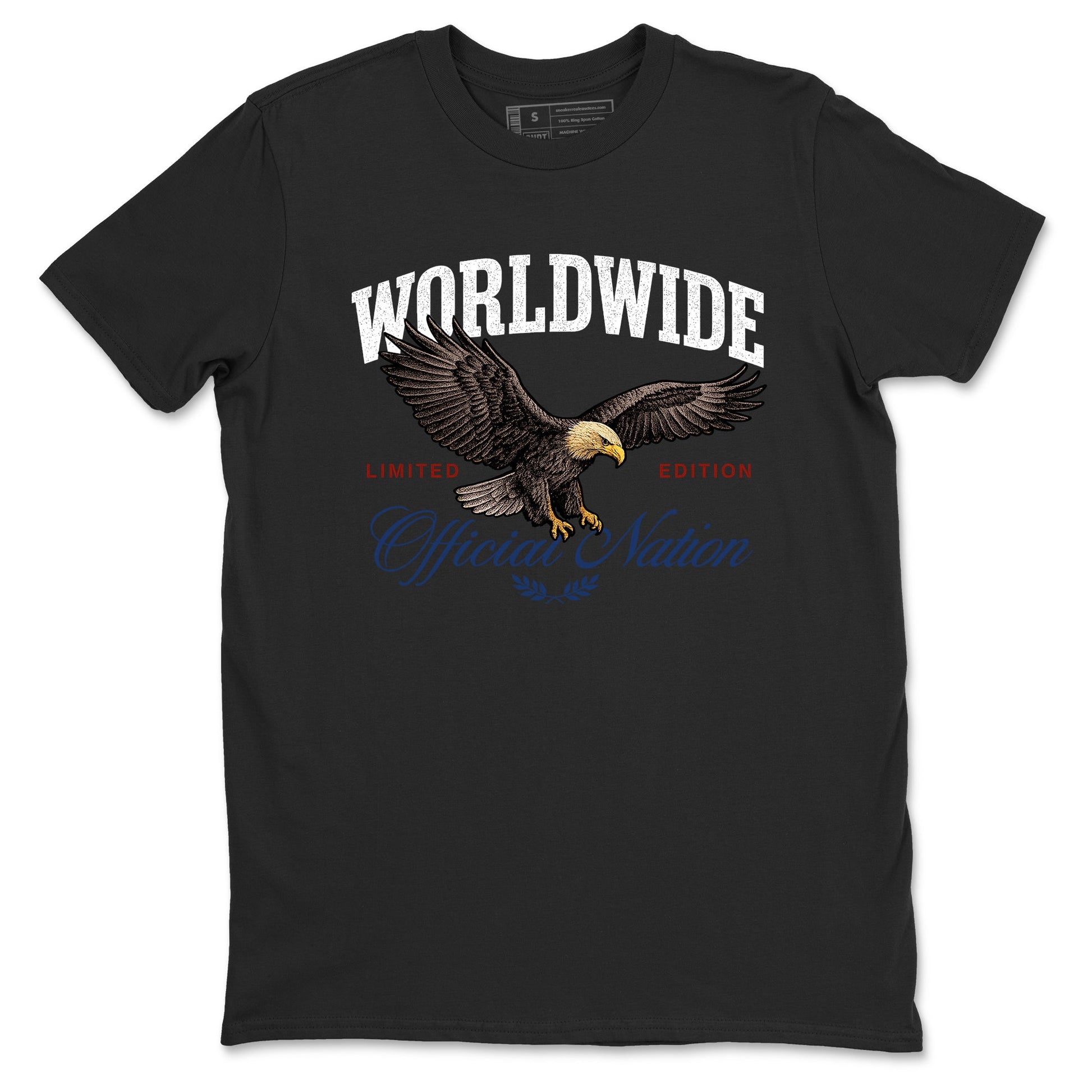 Sneaker match tees – Sneaker Tees To Match Air Jordan 11 Rare Air Shoes – Worldwide Official Nation Tee Black 2