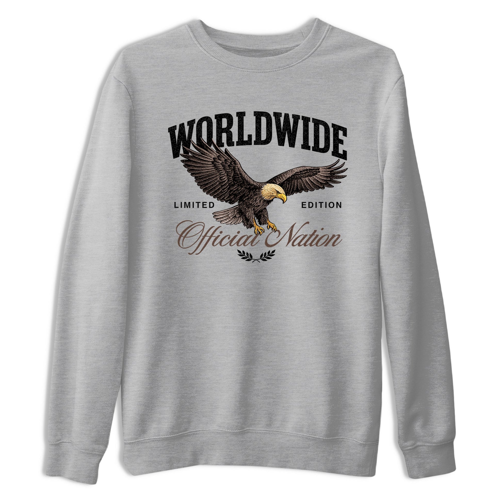 Sneaker match tees – Sneaker Tees To Match Air Jordan 4 Cave Stone Shoes – Worldwide Official Nation Tee Heather Grey 2