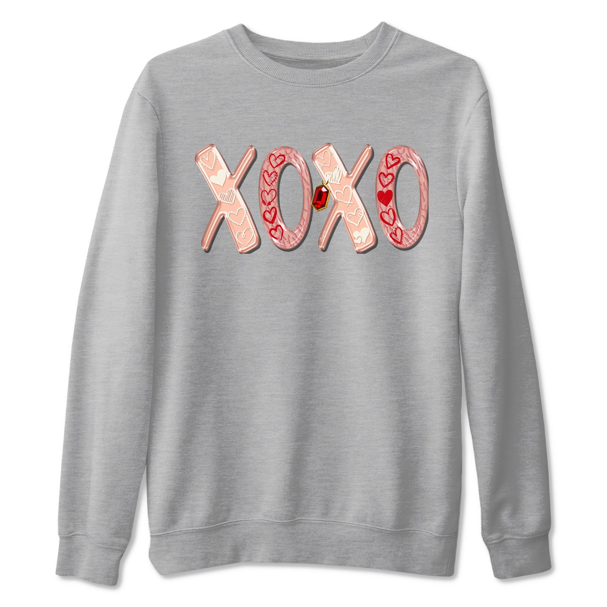 Air Jordan 3 "Treat Yourself" Washed Coral shirts to Special Valentine's Day XOXO sneaker match tees Jordan 3 Valentine's Day best t shirts to wear with jordans SNRT Sneaker Tees Graphic Tee Heather Grey 2 shirts