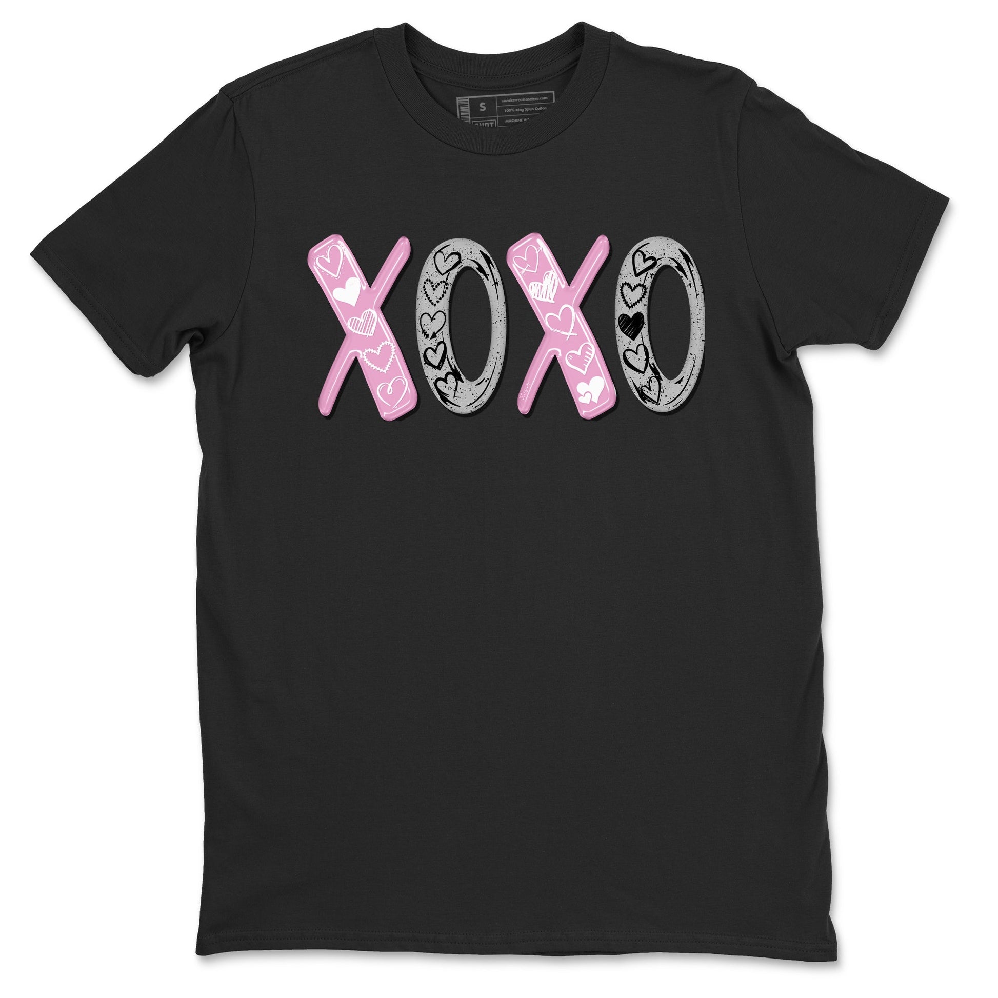 4s Orchid shirts to match jordans XOXO best t shirts to wear with jordans Air Jordan 4 Retro Orchid match shoes to clothes SNRT Sneaker Tees unisex cotton Black 2 shirts