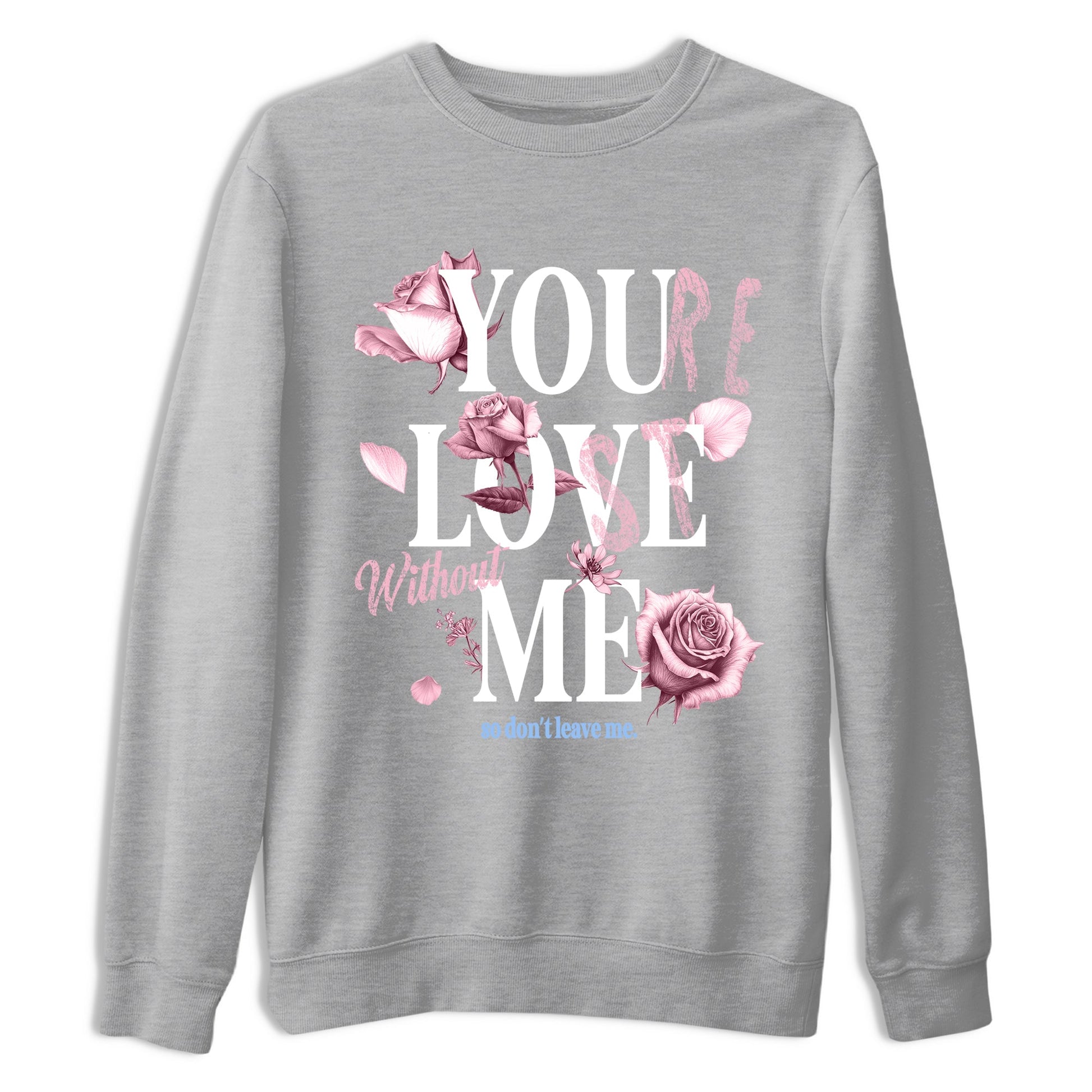 Sneaker match tees – Sneaker Tees To Match Air Jordan 5 35th Anniversary Shoes – You Love Me Tee Heather Grey 2