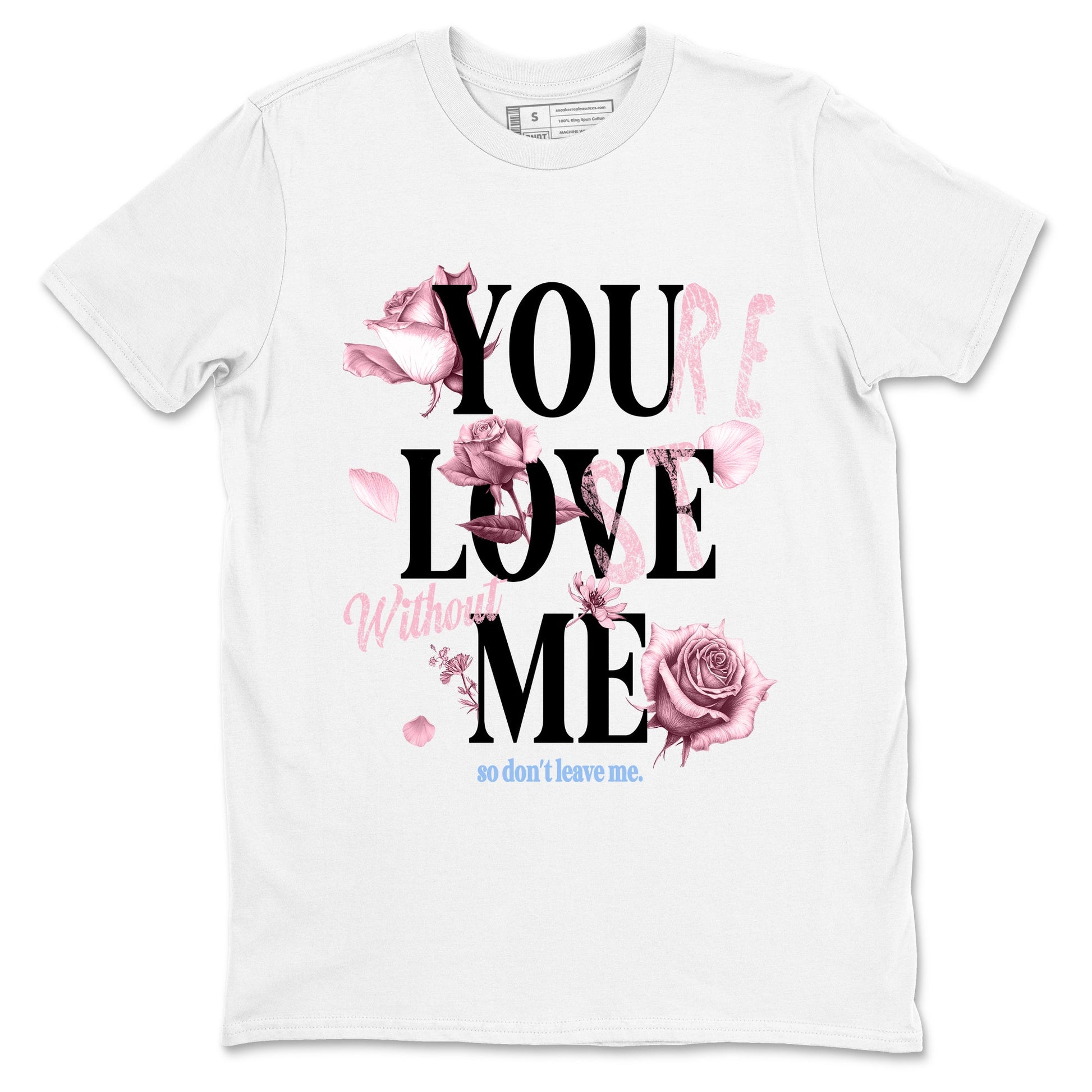 Sneaker match tees – Sneaker Tees To Match Air Jordan 5 35th Anniversary Shoes – You Love Me Tee White 2