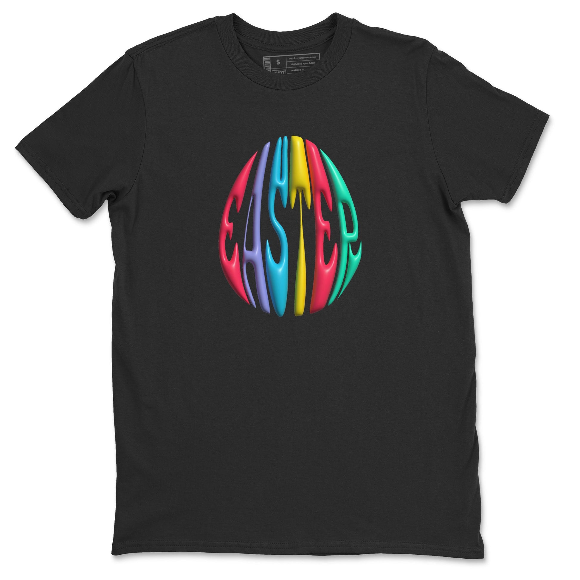 Dunk Easter Candy Sneaker Match Tees 3D Easter Typo Sneaker Tees Nike Easter Sneaker Release Tees Unisex Shirts Black 2