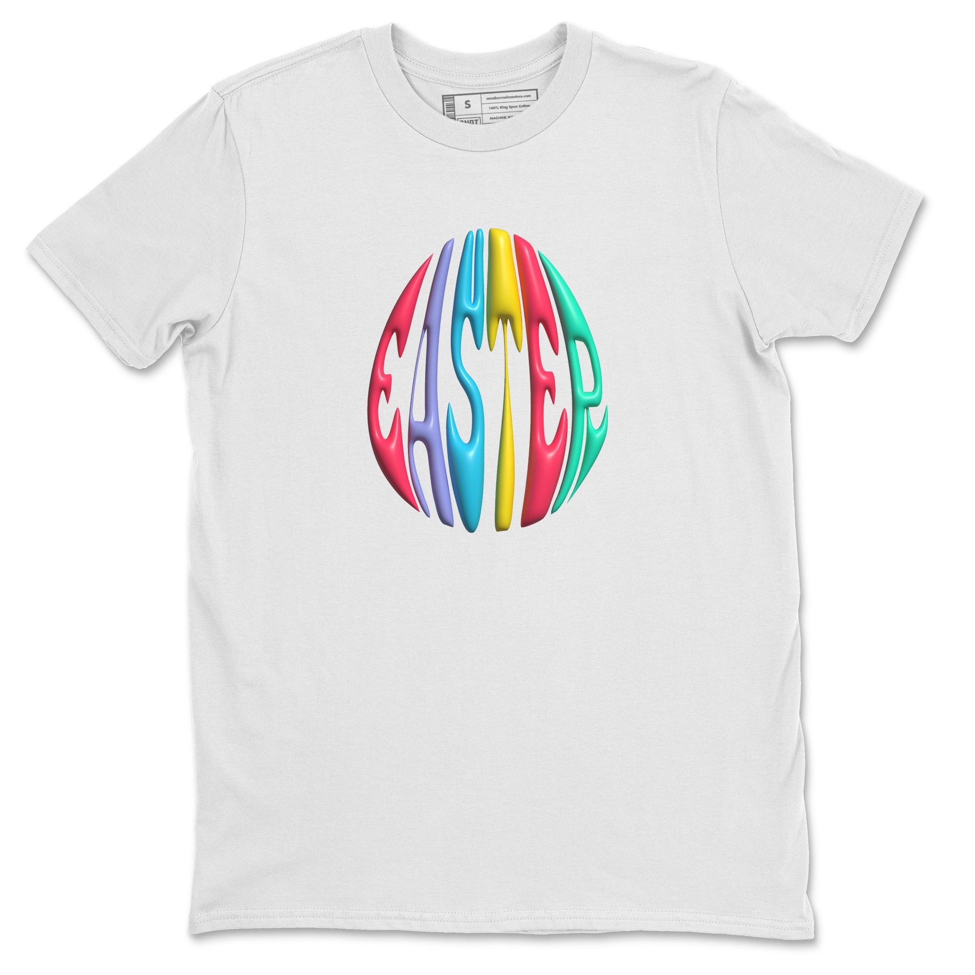 Dunk Easter Candy Sneaker Match Tees 3D Easter Typo Sneaker Tees Nike Easter Sneaker Release Tees Unisex Shirts White 2