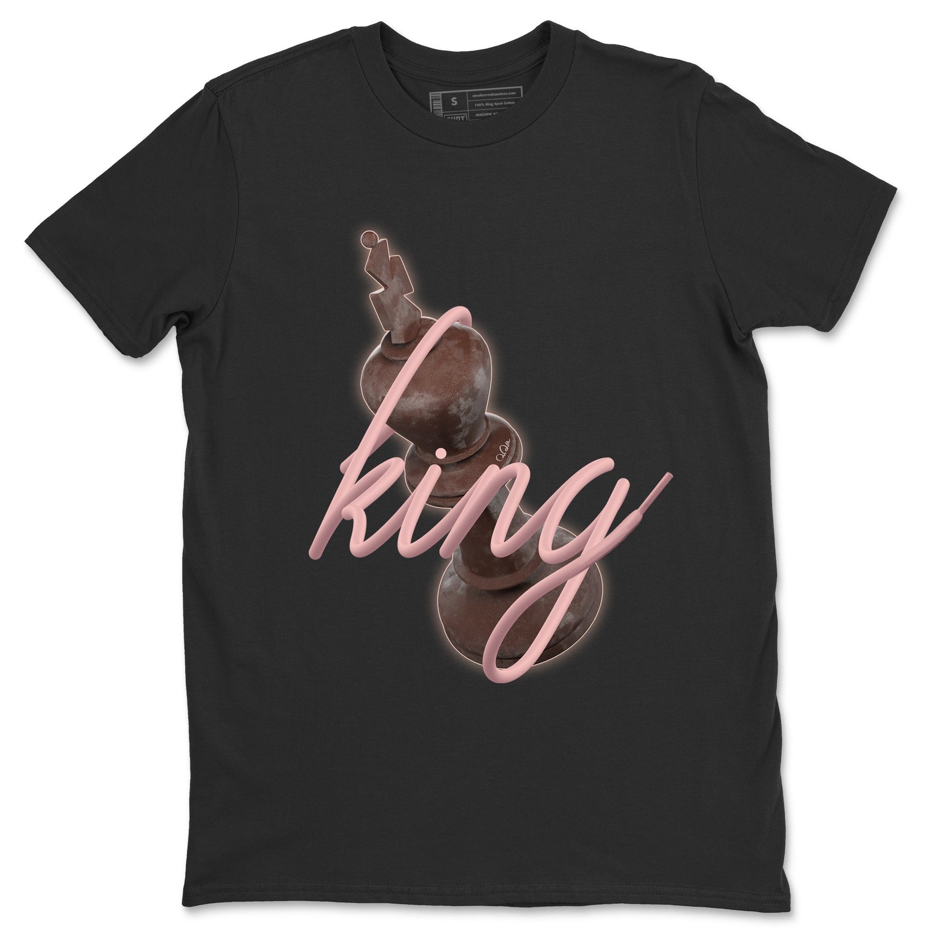Air More Uptempo Valentines Day Sneaker Match Tees 3D King Sneaker Tees Nike Uptempo Valentines Day Sneaker Release Tees Unisex Shirts Black 2