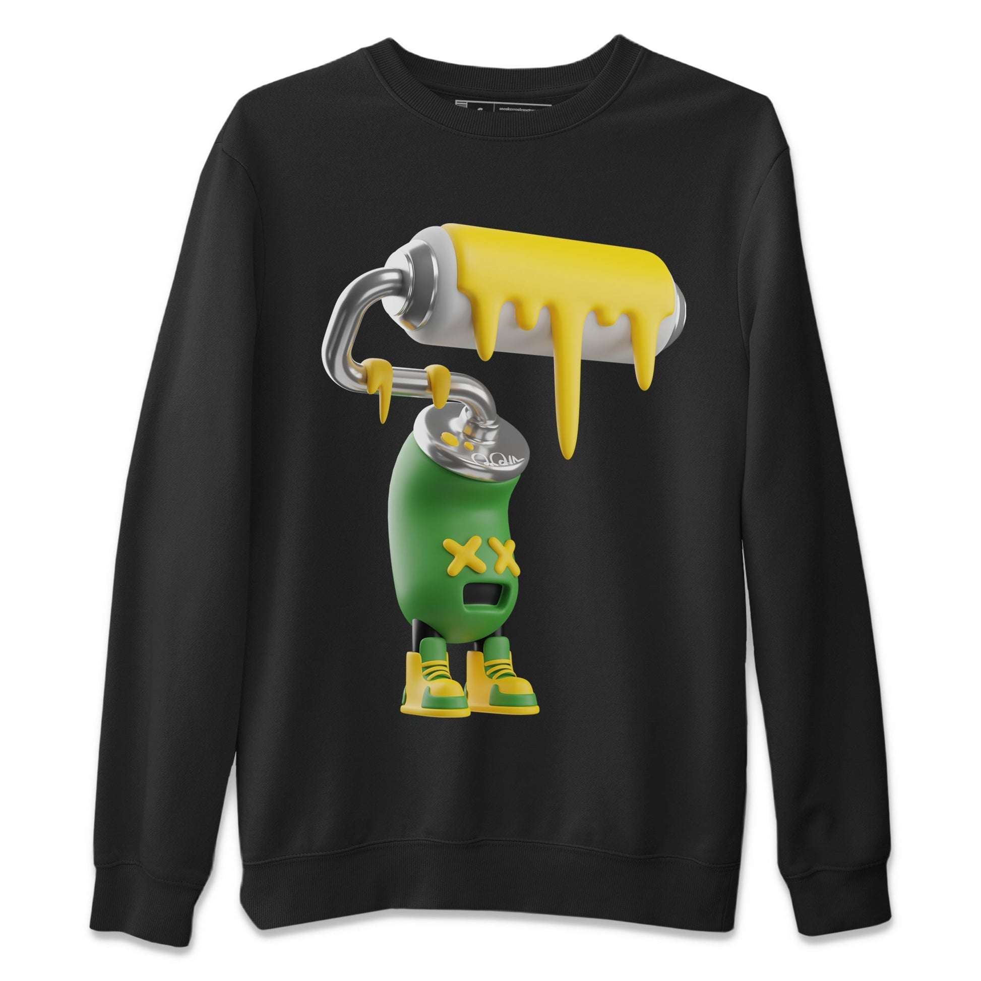 Dunk Reverse Brazil Sneaker Match Tees 3D Paint Roller Sneaker Tees Dunk Reverse Brazil Sneaker Release Tees Unisex Shirts