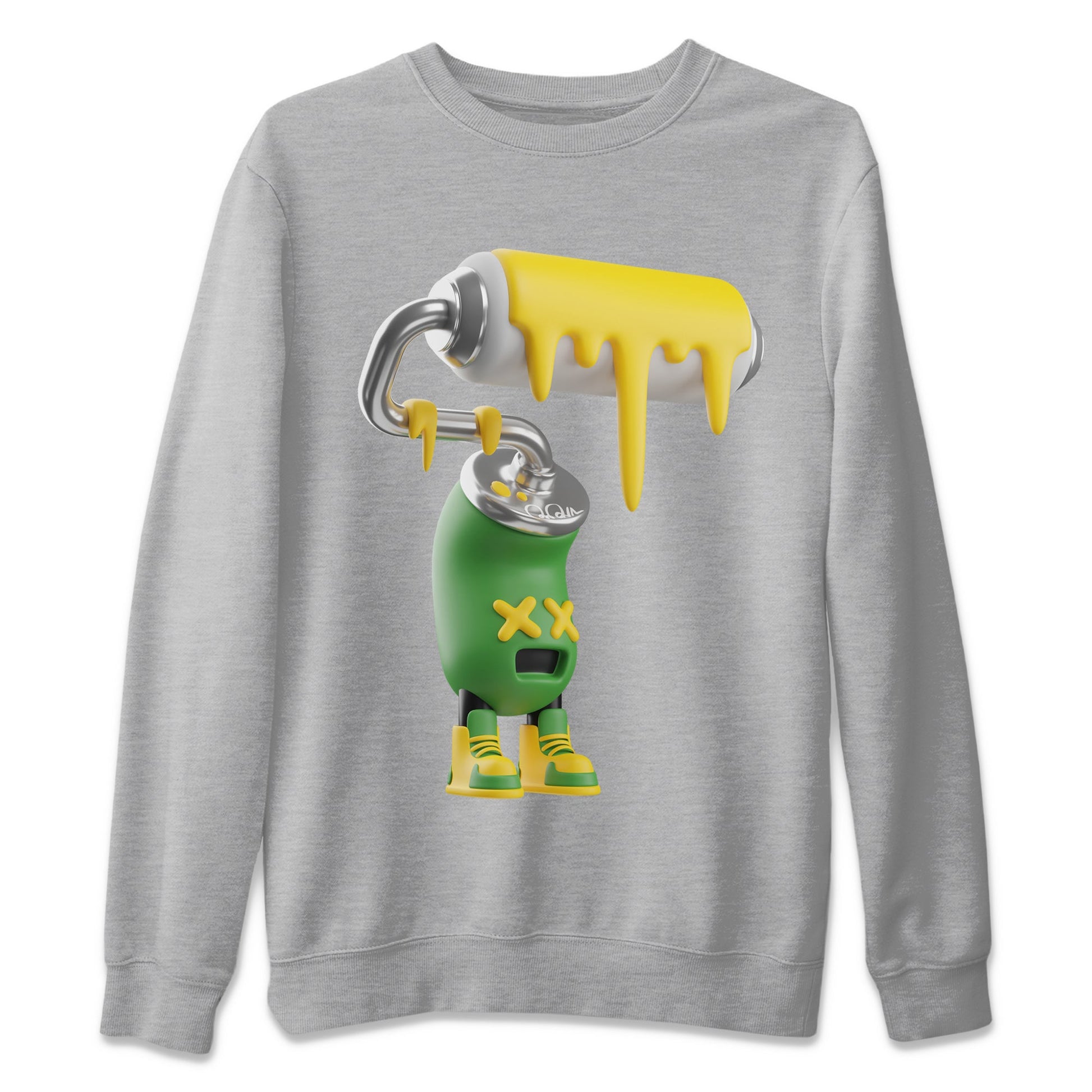 Dunk Reverse Brazil Sneaker Match Tees 3D Paint Roller Sneaker Tees Dunk Reverse Brazil Sneaker Release Tees Unisex Shirts