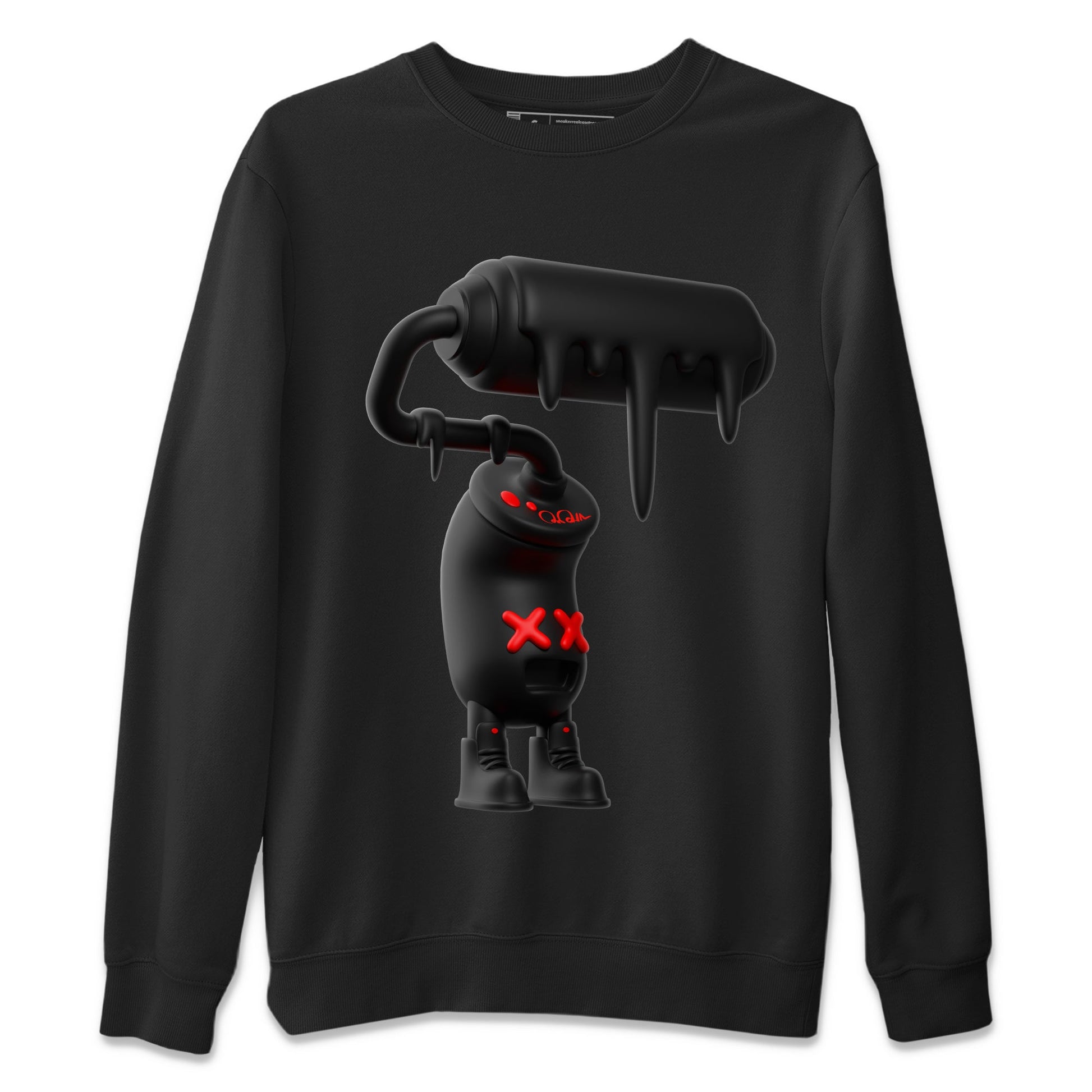 Yeezy 350 Bred shirt to match jordans 3D Paint Roller sneaker tees Adidas Yeezy Boost V2 350 Bred SNRT Sneaker Release Tees Unisex Black 2 T-Shirt