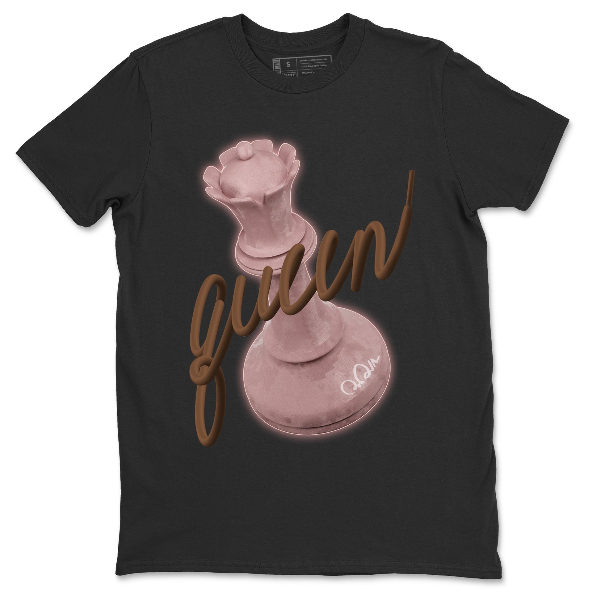 Air More Uptempo Valentines Day Sneaker Match Tees 3D Queen Sneaker Tees Nike Uptempo Valentines Day Sneaker Release Tees Unisex Shirts Black 2