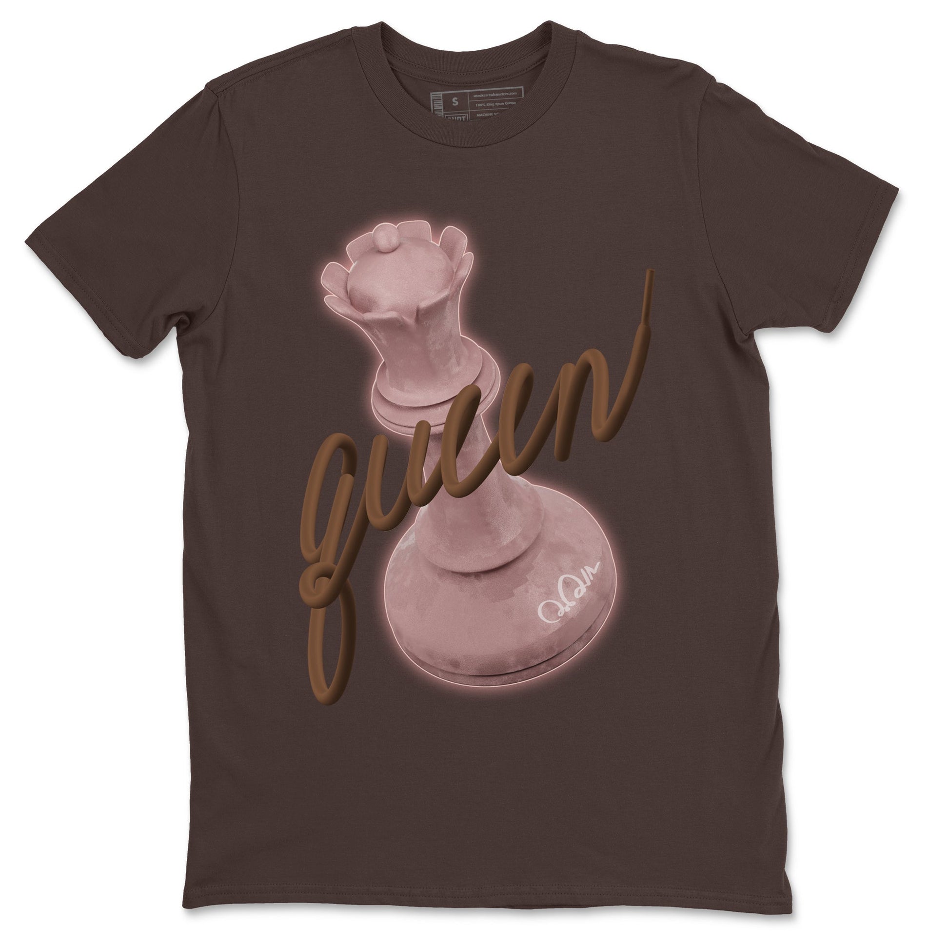 Air More Uptempo Valentines Day Sneaker Match Tees 3D Queen Sneaker Tees Nike Uptempo Valentines Day Sneaker Release Tees Unisex Shirts Dark Chocolate 2