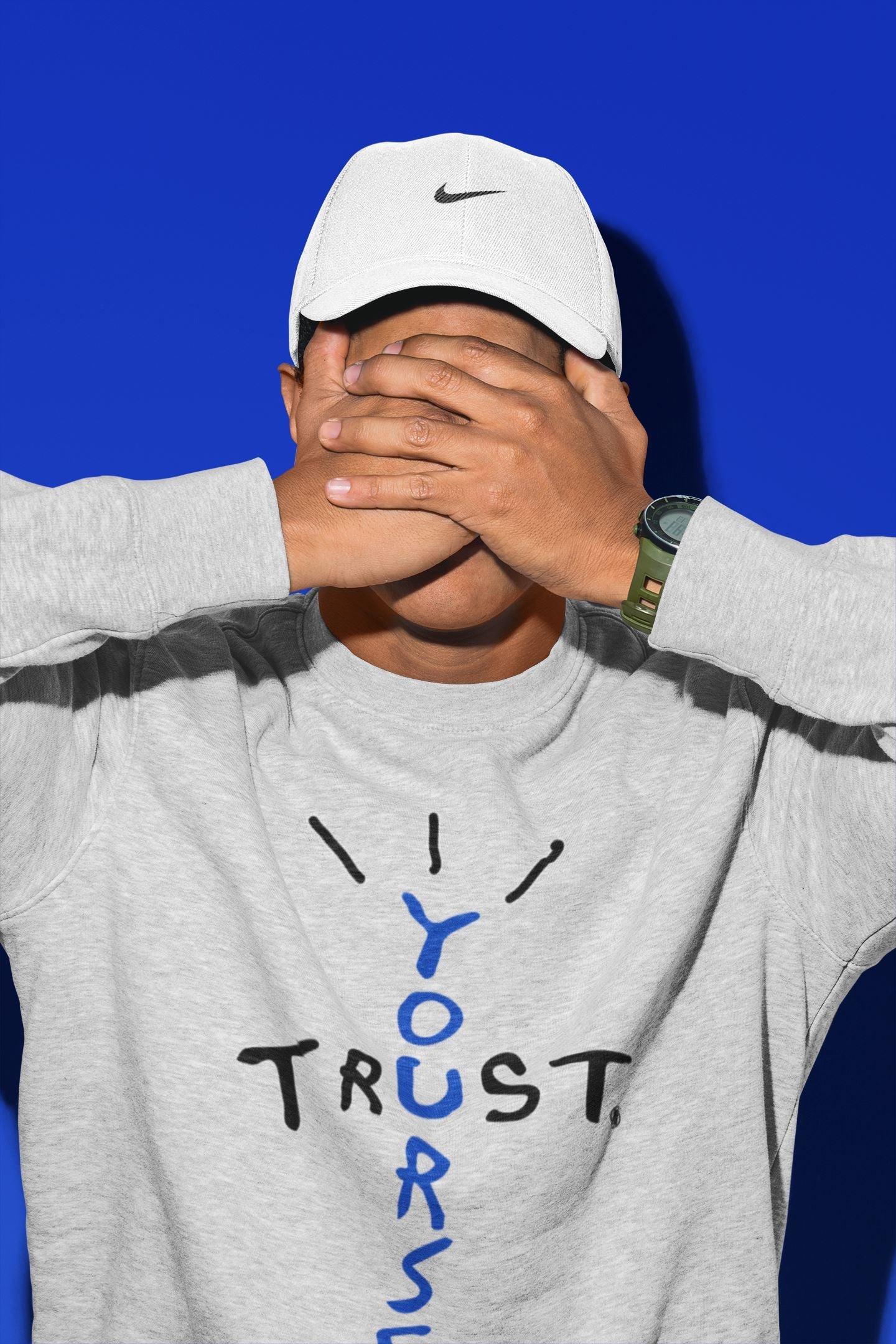 Jordan 5 Racer Blue Sneaker Match Tees Trust Yourself Sneaker Tees Jordan 5 Racer Blue Sneaker Release Tees Unisex Shirts