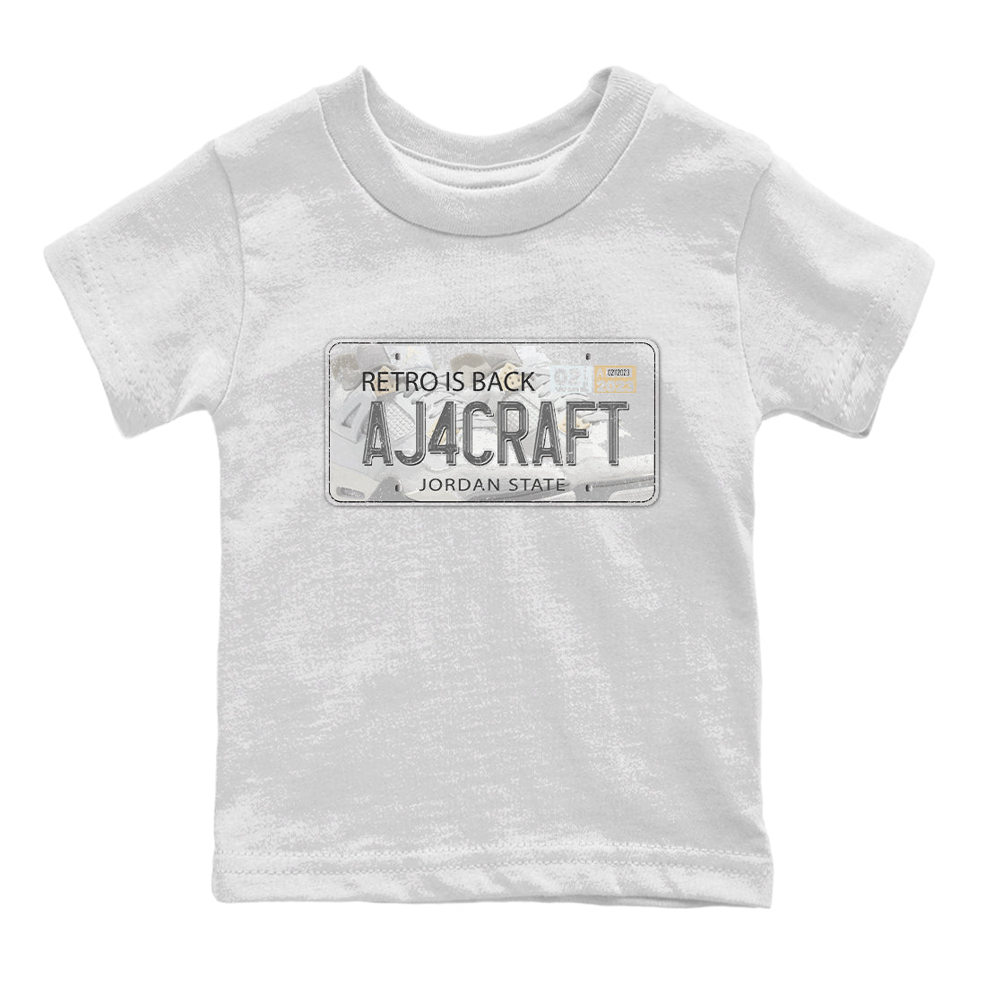 Jordan 4 Craft Sneaker Match Tees Jordan Plate Sneaker Tees Jordan 4 Craft Sneaker Release Tees Kids Shirts