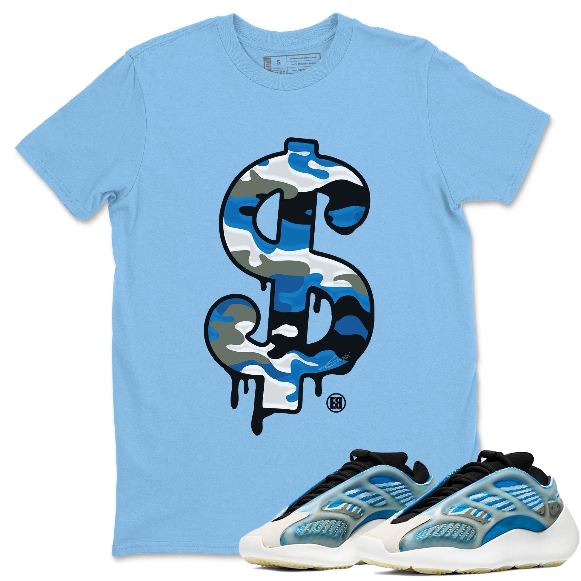 Yeezy 700 Arzareth Sneaker Match Tees Dollar Camo Sneaker Tees Yeezy 700 Arzareth Sneaker Release Tees Unisex Shirts