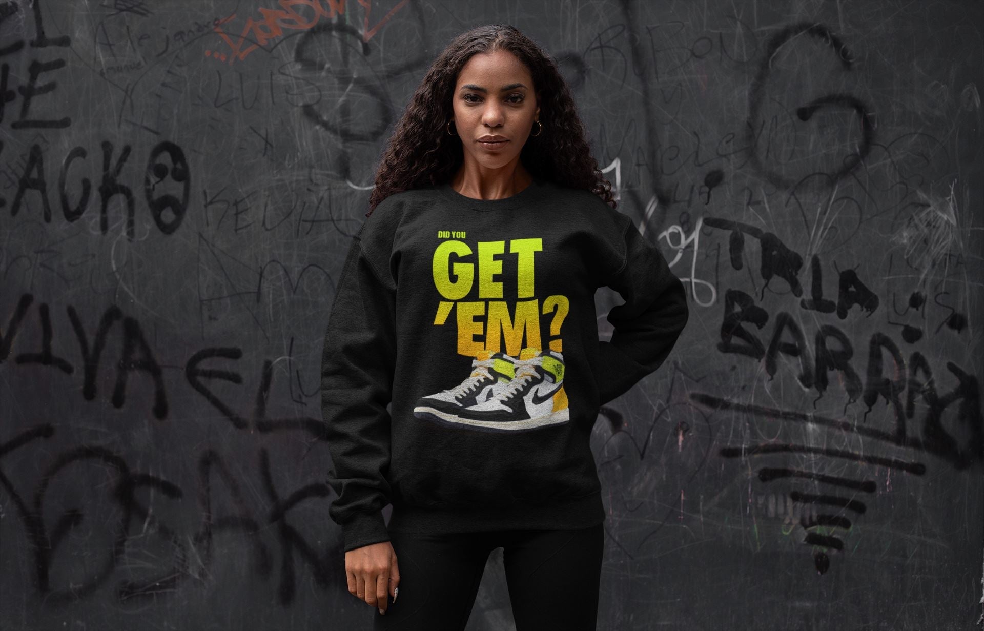 Jordan 1 Volt Gold Sneaker Match Tees Did You Get Em SNRT Sneaker Tees Jordan 1 Volt Gold SNRT Sneaker Release Tees Unisex Shirts