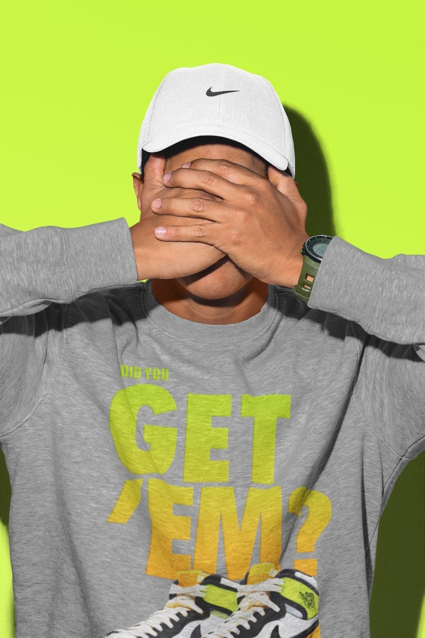 Jordan 1 Volt Gold Sneaker Match Tees Did You Get Em SNRT Sneaker Tees Jordan 1 Volt Gold SNRT Sneaker Release Tees Unisex Shirts