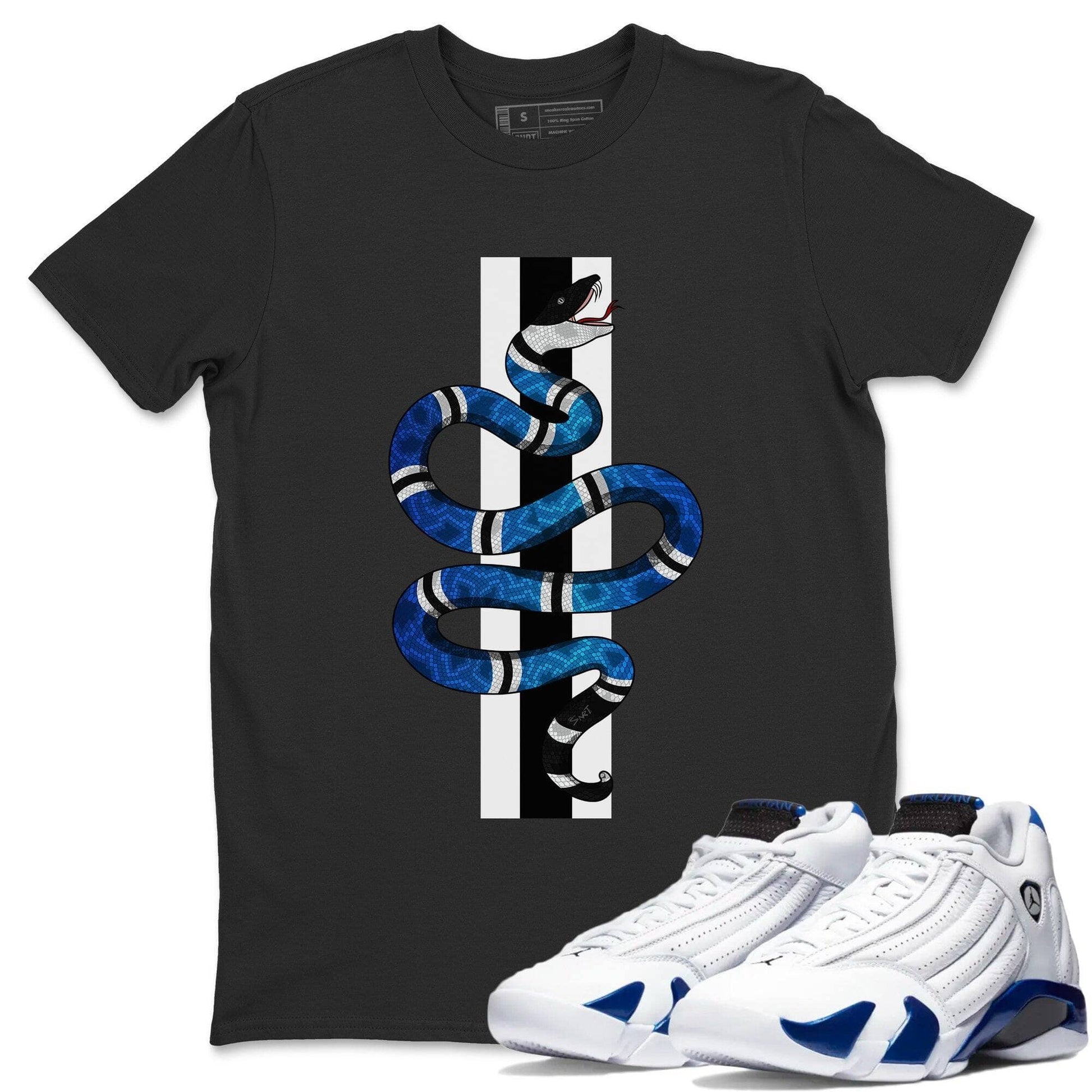Jordan 14 Hyper Royal Sneaker Match Tees Snake Sneaker Tees Jordan 14 Hyper Royal Sneaker Release Tees Unisex Shirts