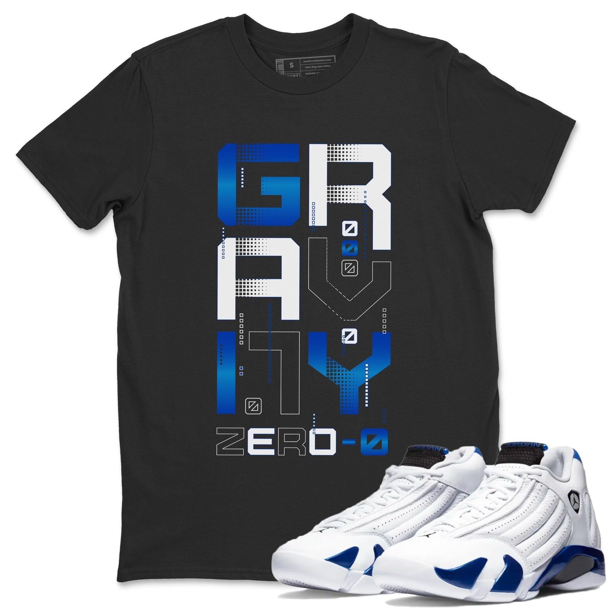 Jordan 14 Hyper Royal Sneaker Match Tees Zero Gravity Sneaker Tees Jordan 14 Hyper Royal Sneaker Release Tees Unisex Shirts